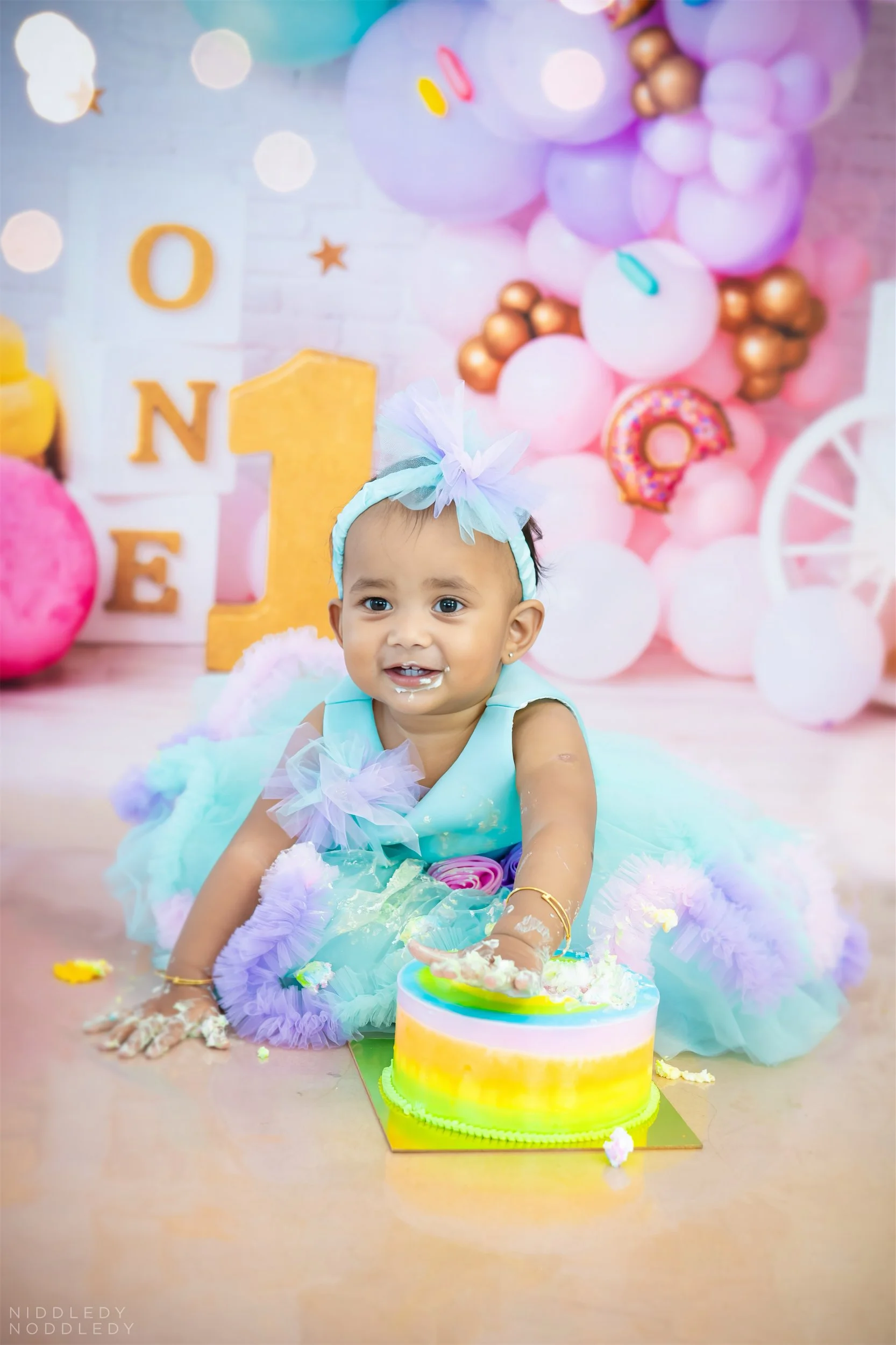 Prisha Baby Cakesmash Photoshoot ❤ NiddledyNoddledy.com ~ Bumps to Babies Photographer, Kolkata - 08.jpg