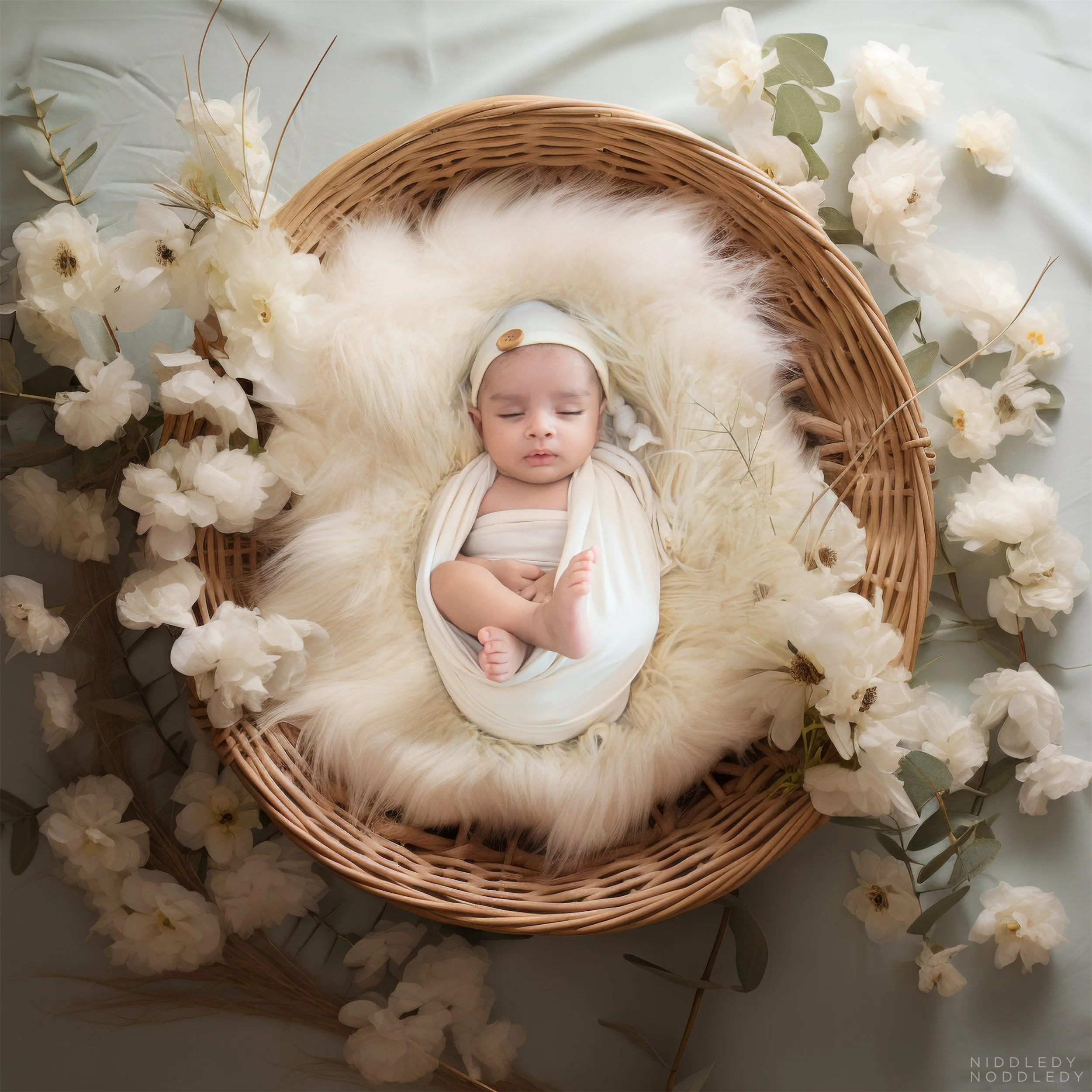 Ibrahim Newborn Baby Photoshoot ❤ NiddledyNoddledy.com ~ Bumps to Babies Photography, Kolkata - 13.jpg