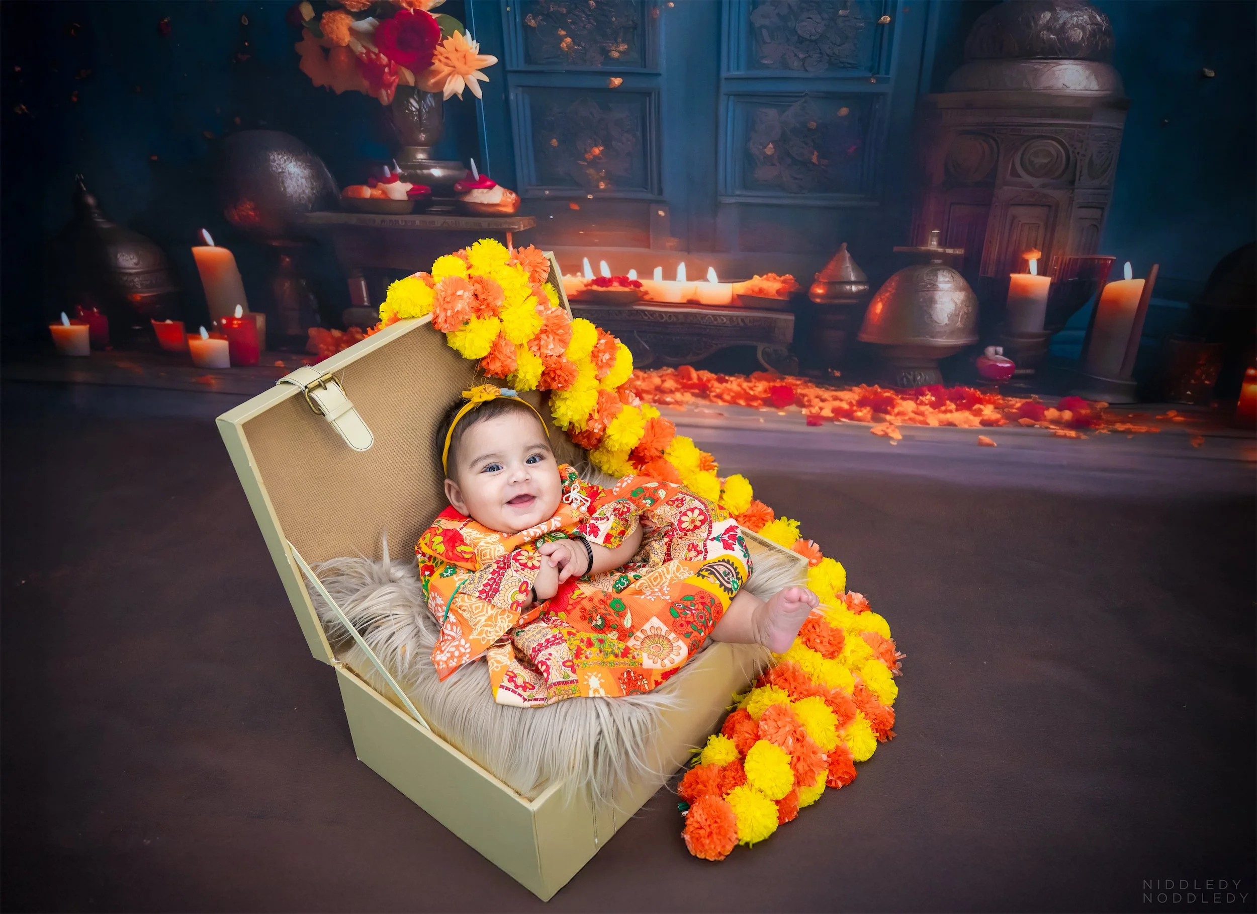 Ashwath Skandhavi Twins Baby Photoshoot ❤ NiddledyNoddledy.com ~ Bumps to Babies Photographer, Kolkata - 14.jpg