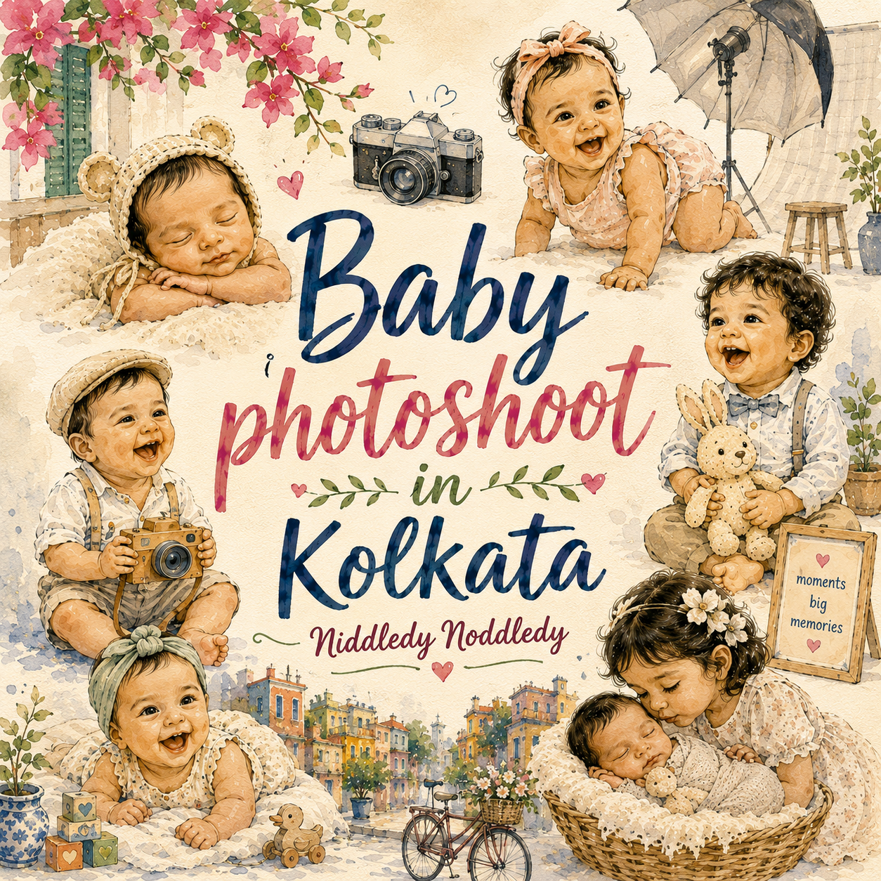 Calcutta Baby Photoshoot ❤ NiddledyNoddledy.com ~ Bumps to Babies Photographer, Kolkata - 02.png