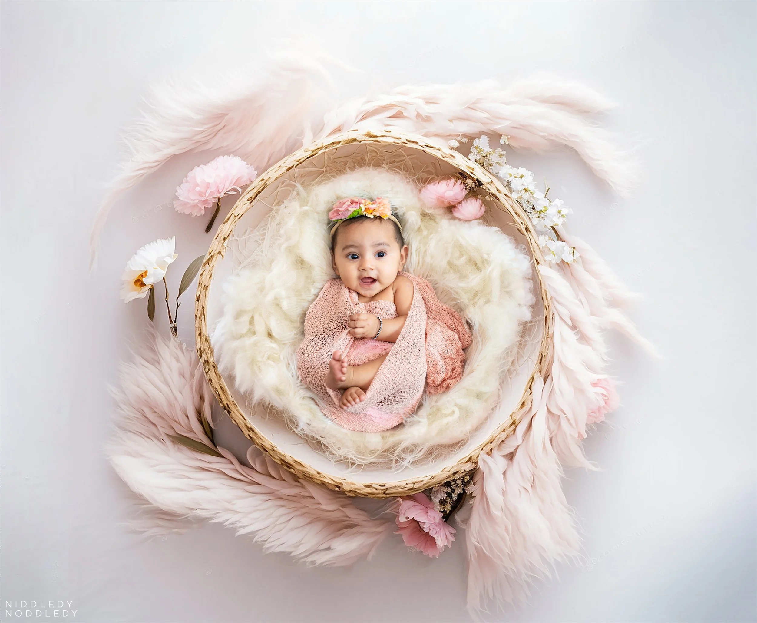 Nirvi Newborn Baby Photoshoot ❤ NiddledyNoddledy.com ~ Bumps to Babies Photographer, Kolkata - 30.jpg