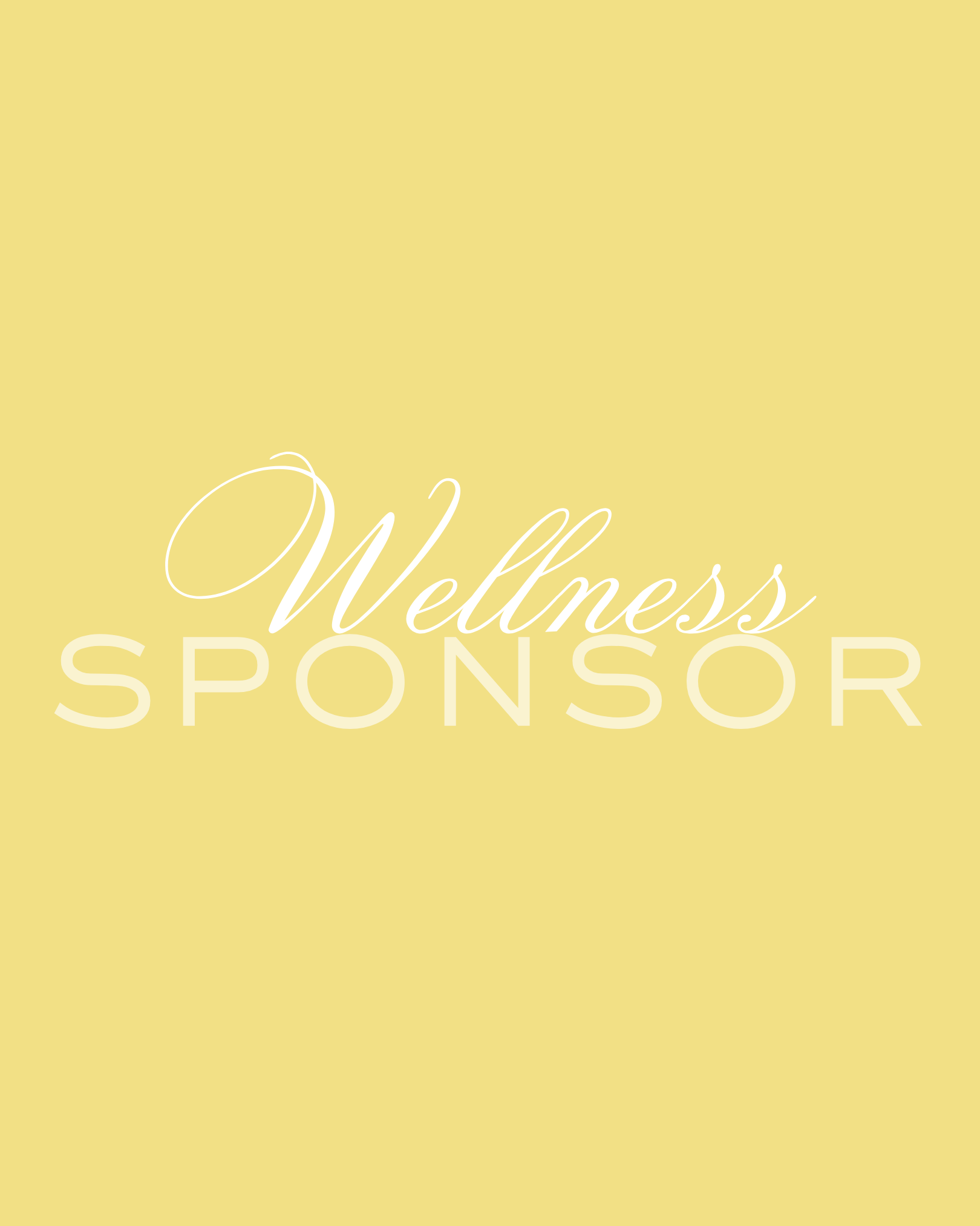 Wellness Sponsor