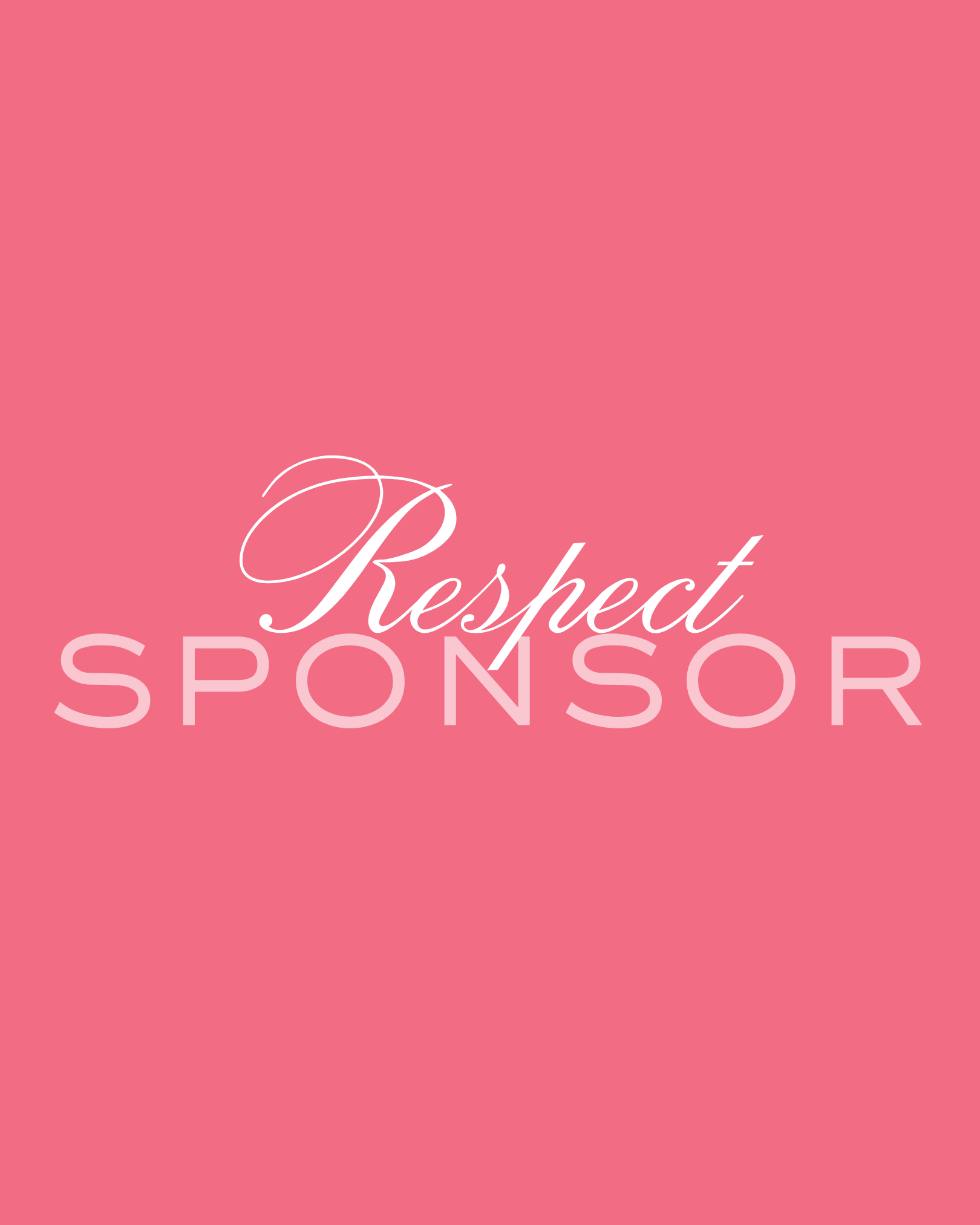 Respect Sponsor