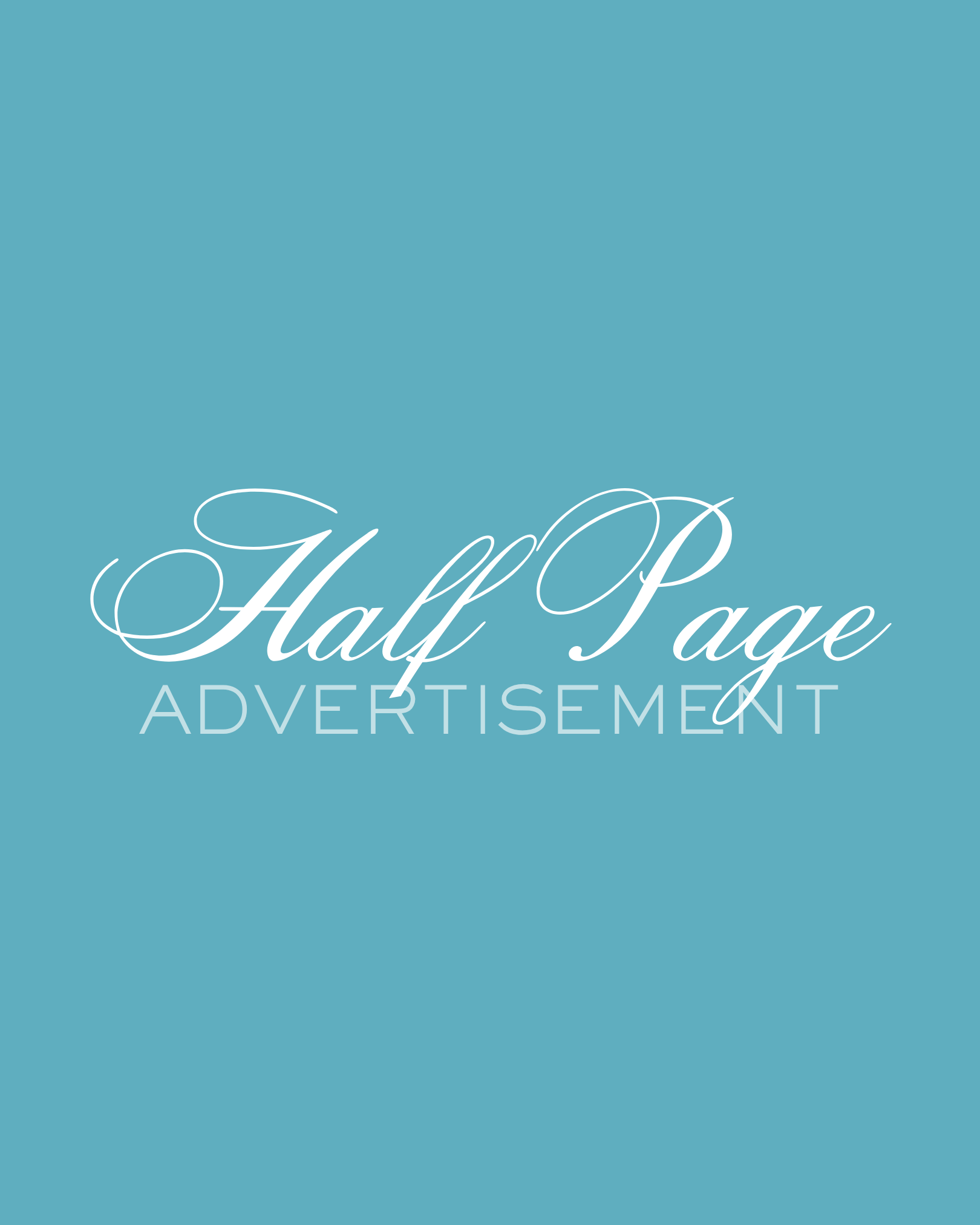 Half Page Ad