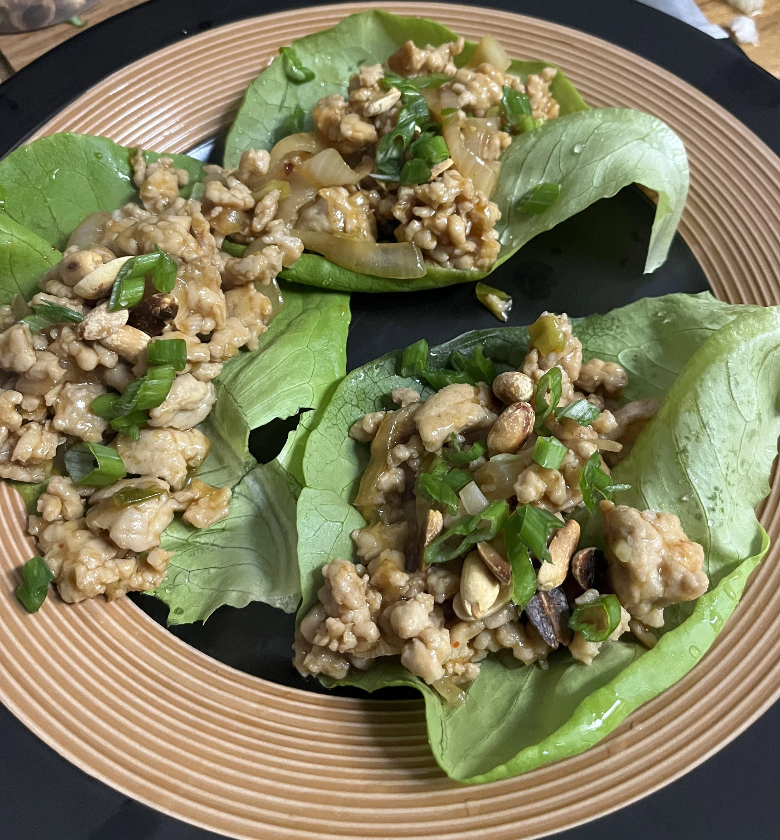 Cashew Chicken Lettuce Cups (Nut Free available)