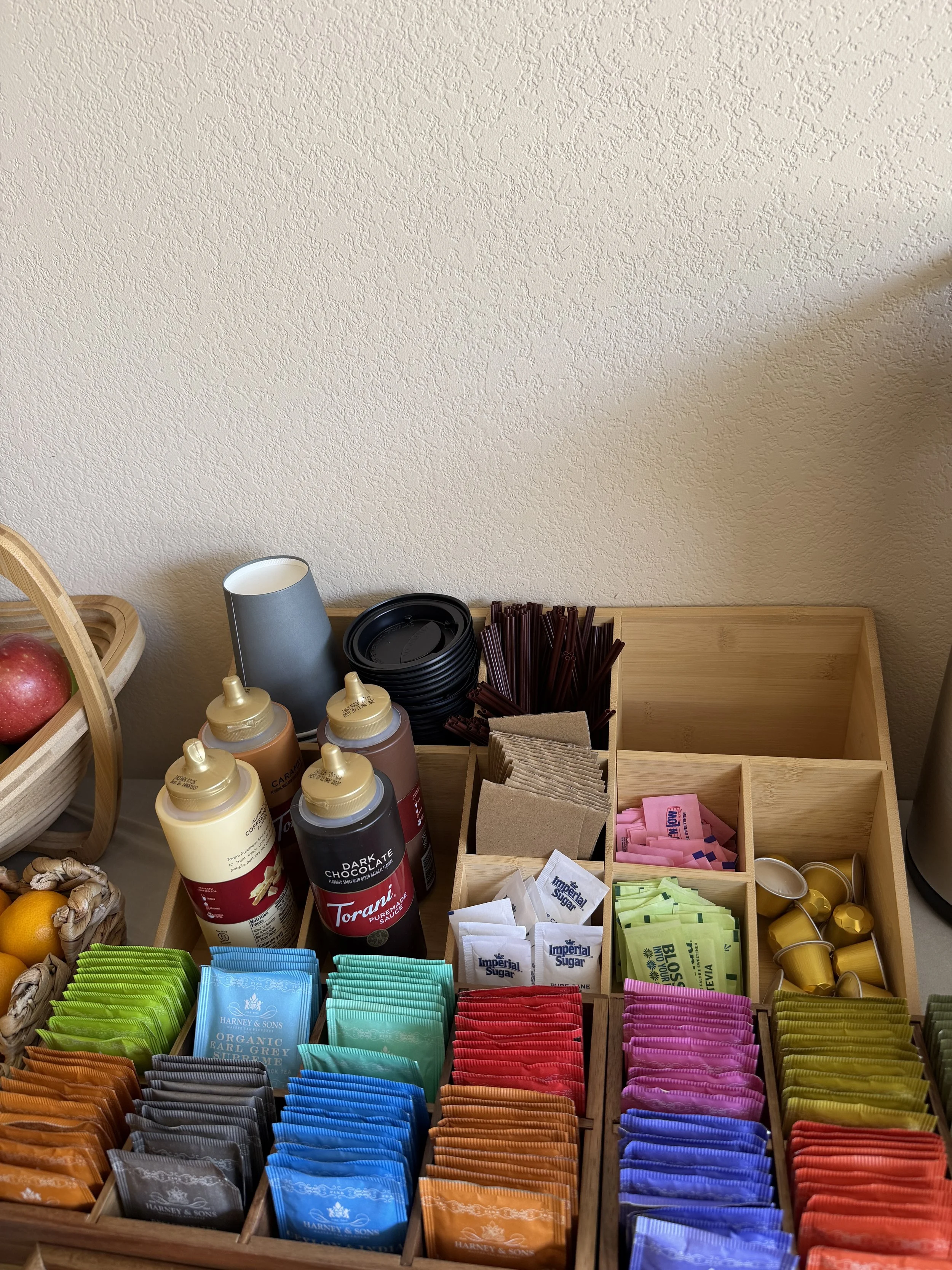 Coffee, Espresso, and Tea Station