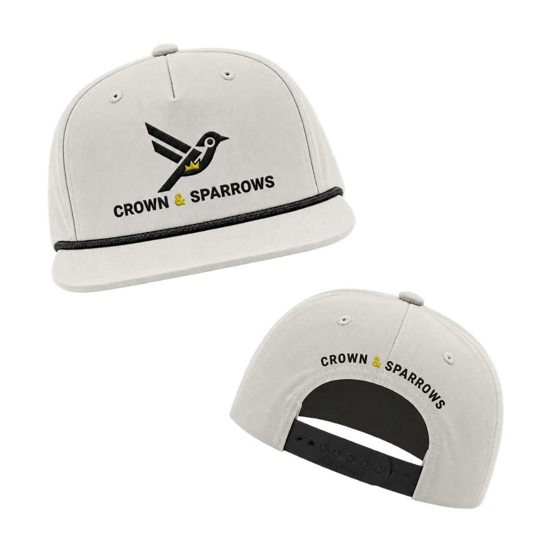 Crown and Sparrow Logo on Hat