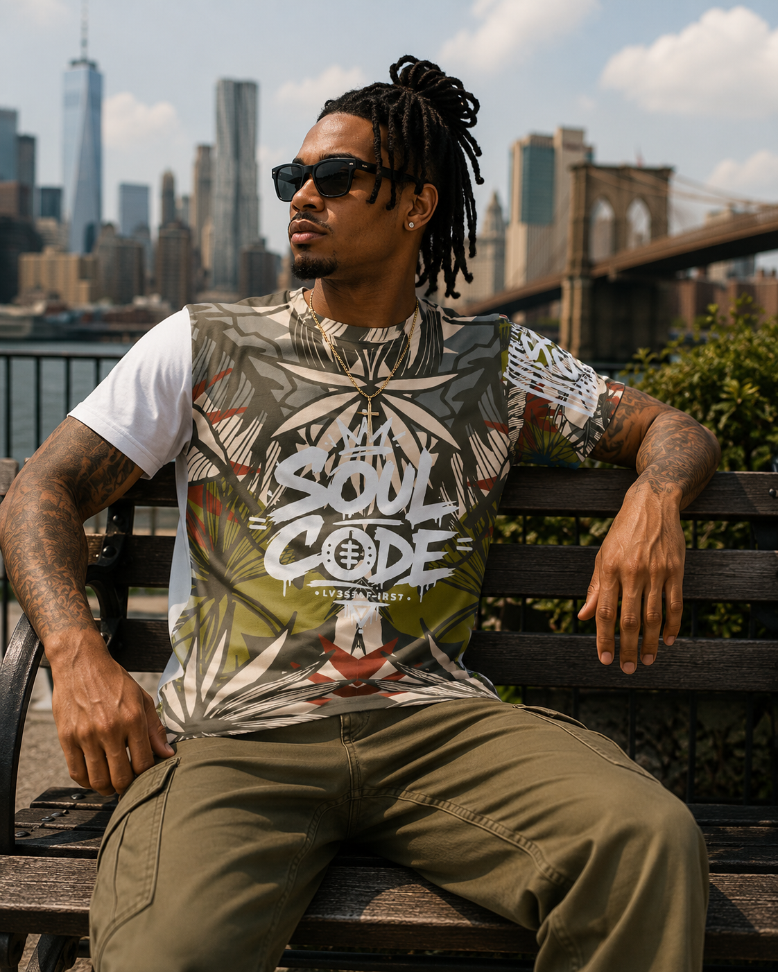 Urban Jungle Men's Crew Neck T-shirt