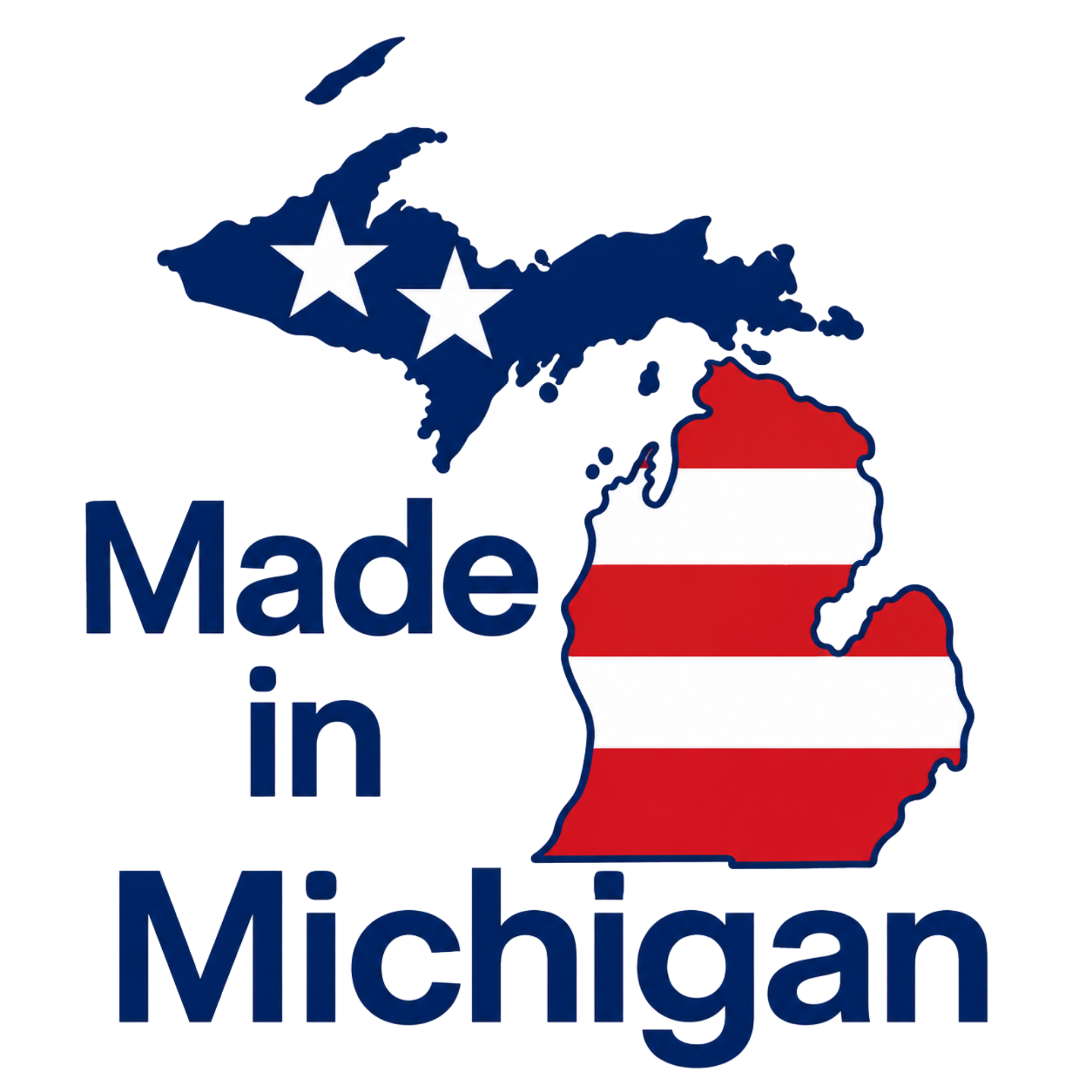 Outline of the state of Minnesota filled with the design of the Texas flag and the word 'vote' going through it.