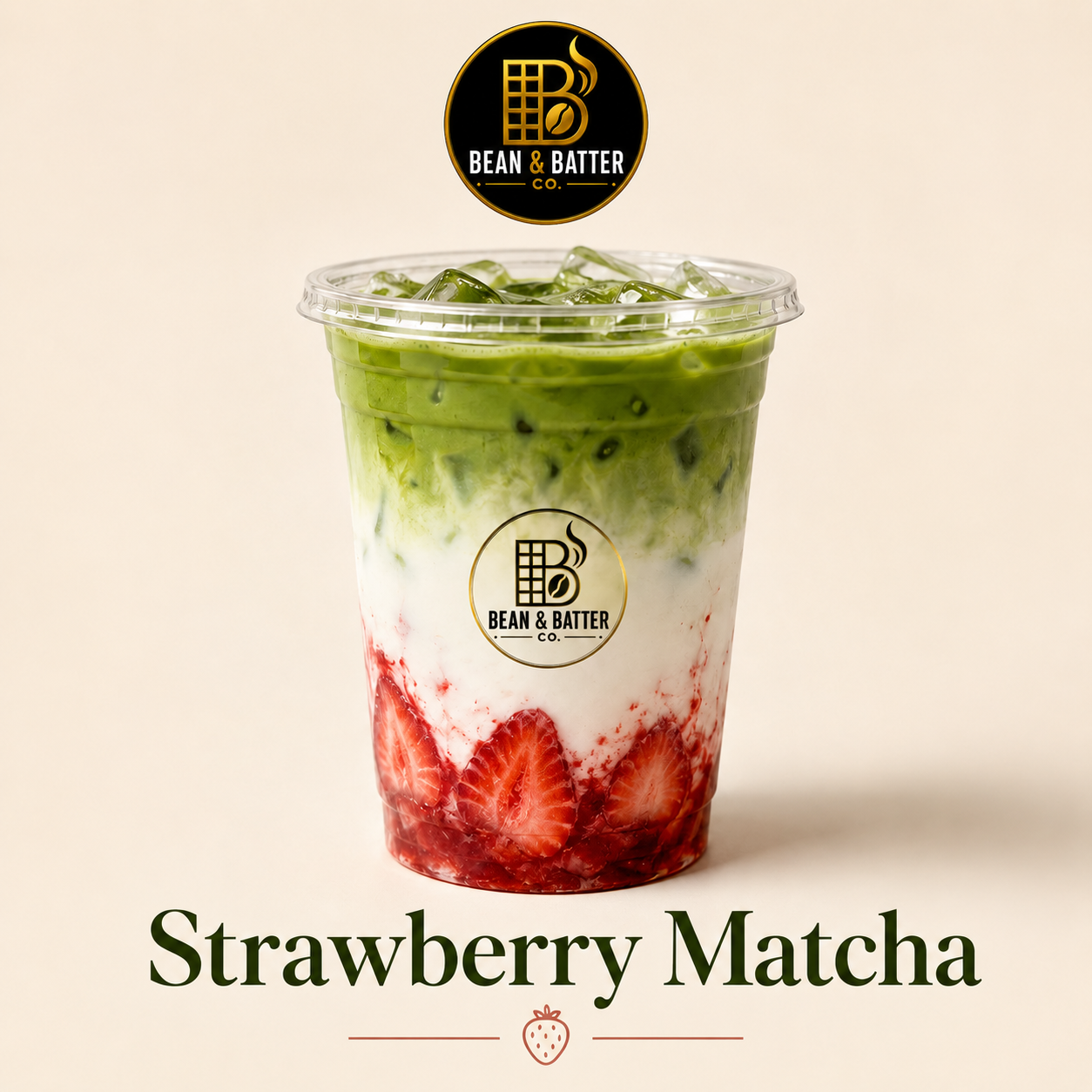Strawberry Matcha
