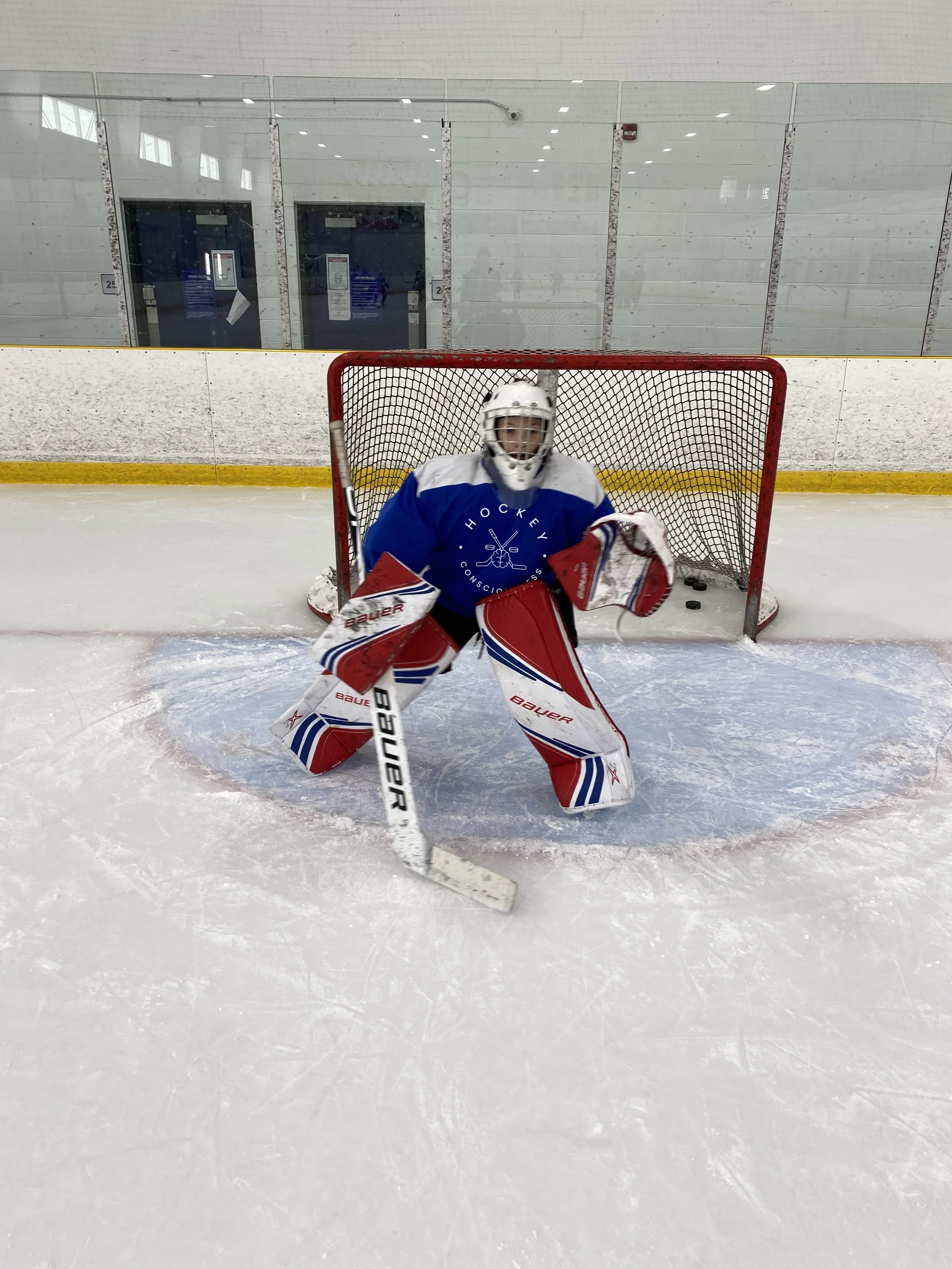 On Ice Goalie Training