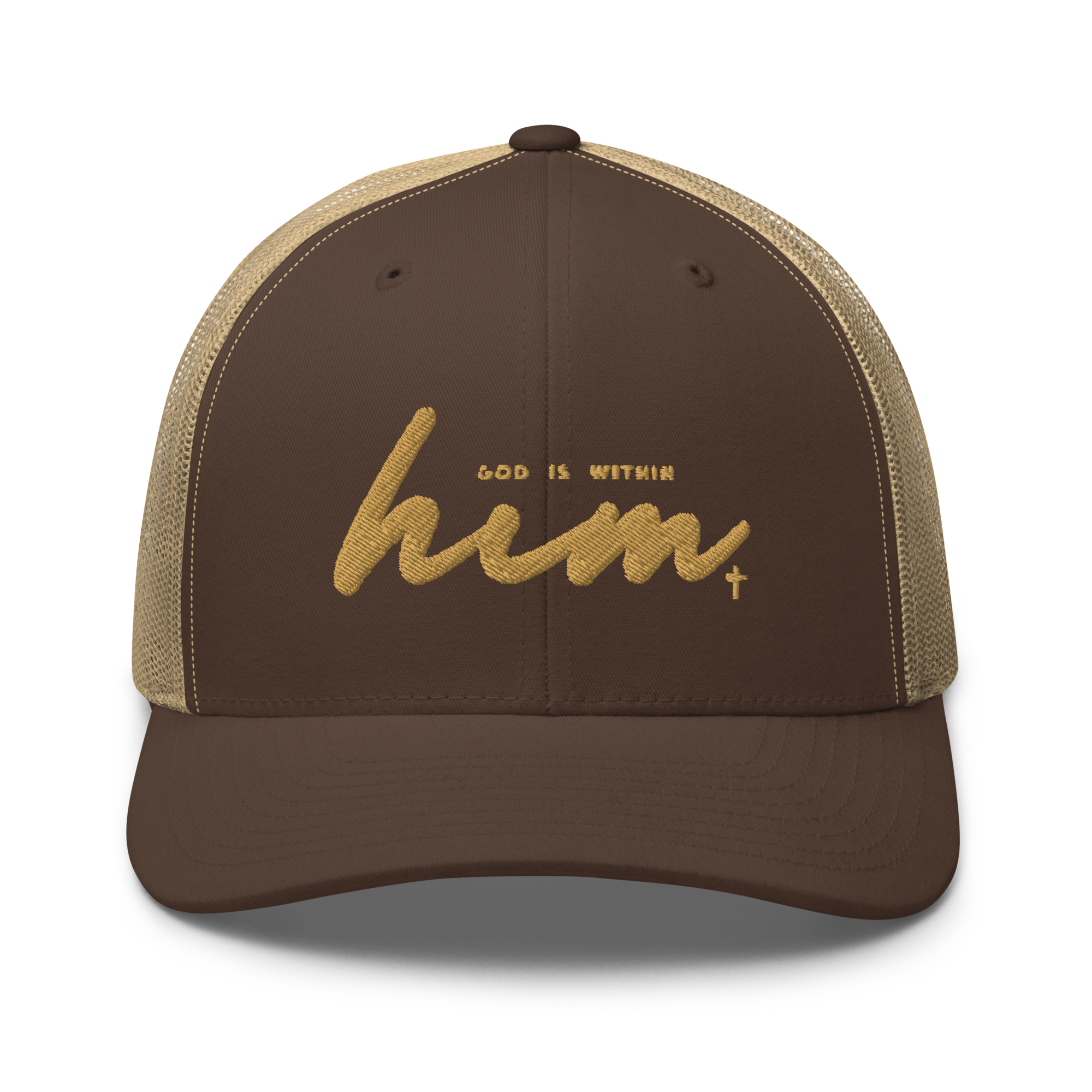 GodIsWithin-Cap-Him-Brown-Front.png