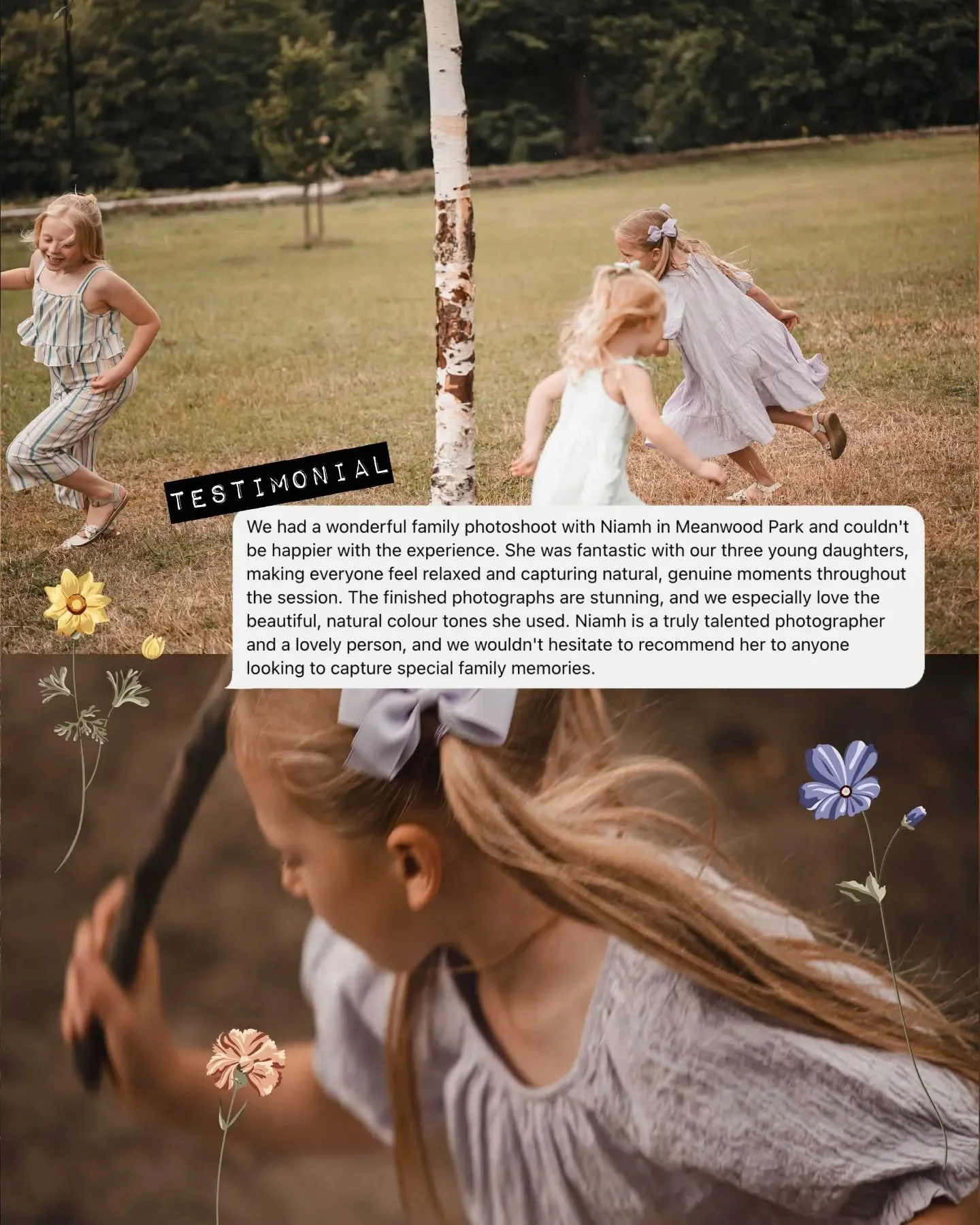 Just before the summer well and truly ends - why not book in and capture your family in this stage of life 🤍🌻 

It's always a fun time to be a fly on the wall and follow on adventures around the park 🌿🌱