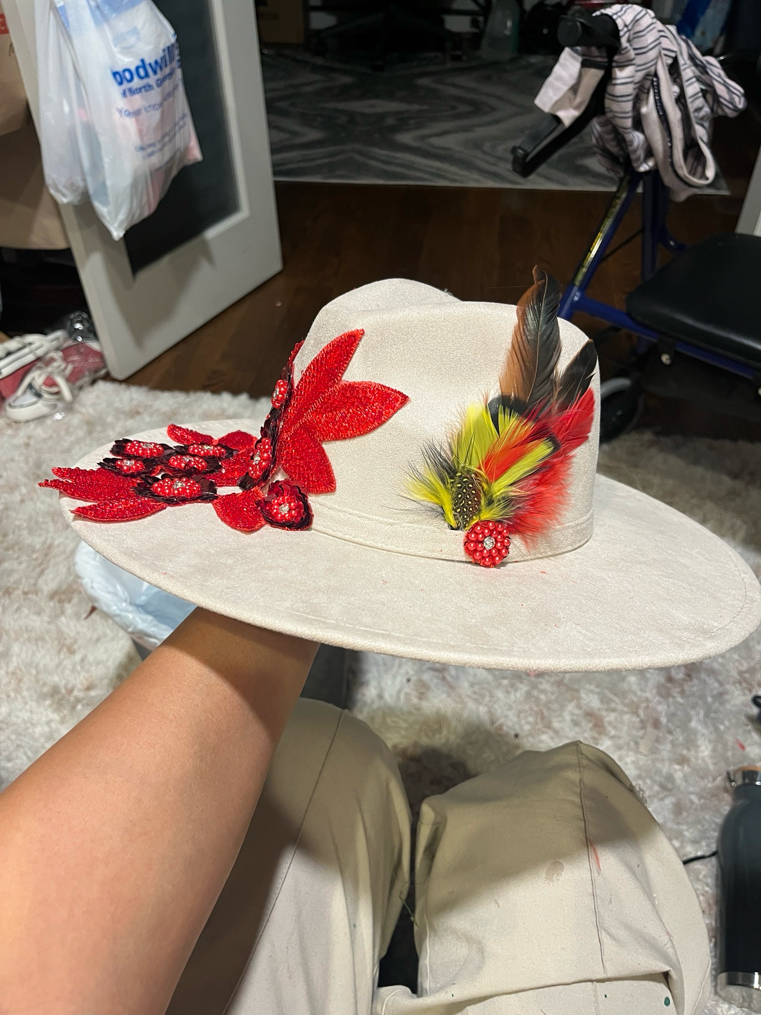 Red Beauty Hat