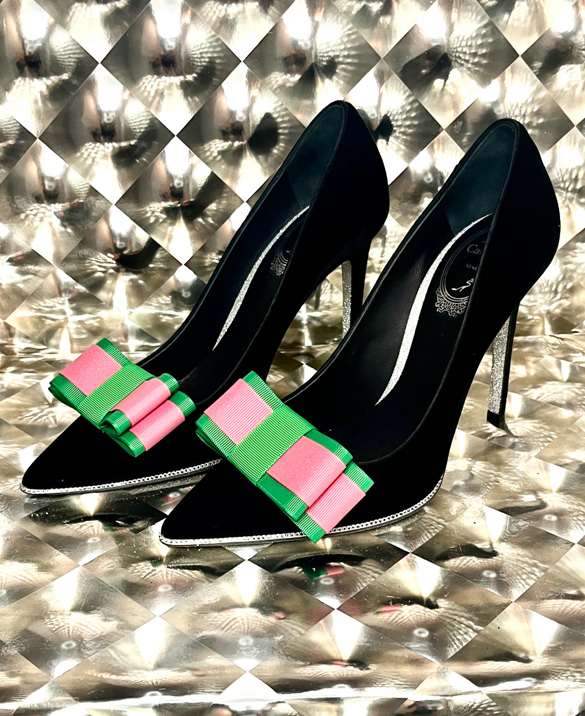 Chic Bow-Tied Stilettos