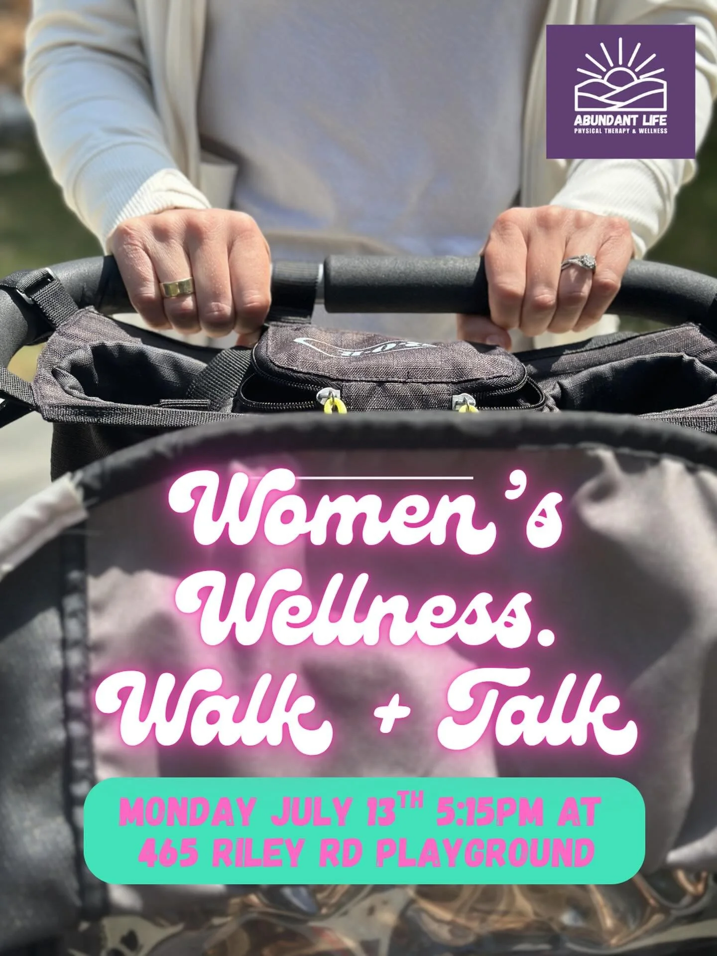 Hey Ladies!

Join me for a relaxed and encouraging evening!

If you&rsquo;ve been looking for a supportive community of women focused on becoming healthier in&mdash;mind, body, and spirit&mdash;this is for you.

Come join us as we walk, share our goa
