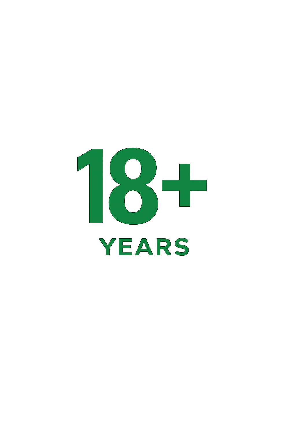 Text indicating content is suitable for audiences 18 years and older.