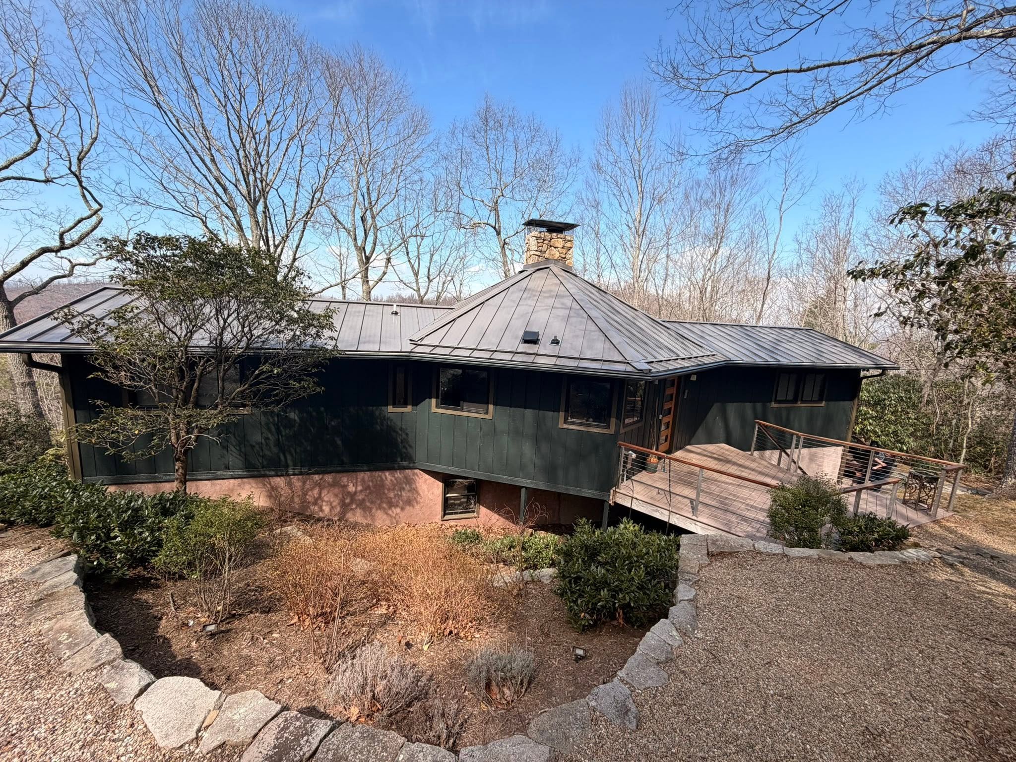 Residential roofing and exterior improvement project completed by Modern Edge Builders in Marion, NC.