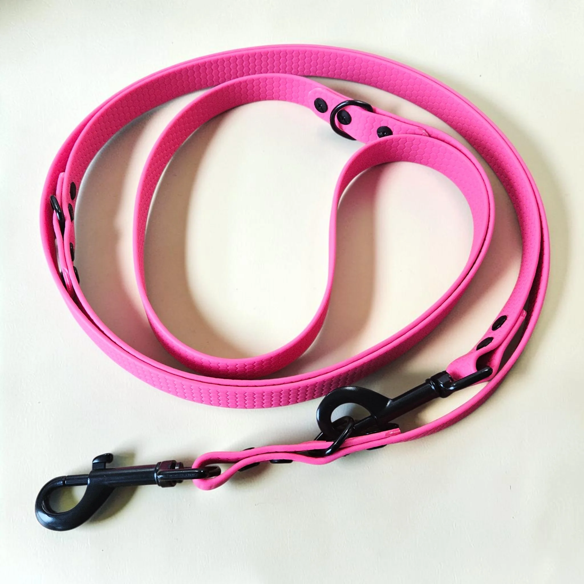 Adjustable Waterproof, Double Ended, Dog Training Lead | 20mm Webbing