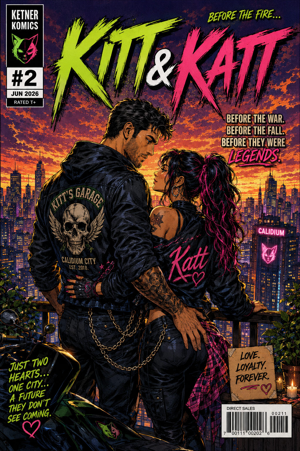 Issue #2 Kitt & Katt Origin story
