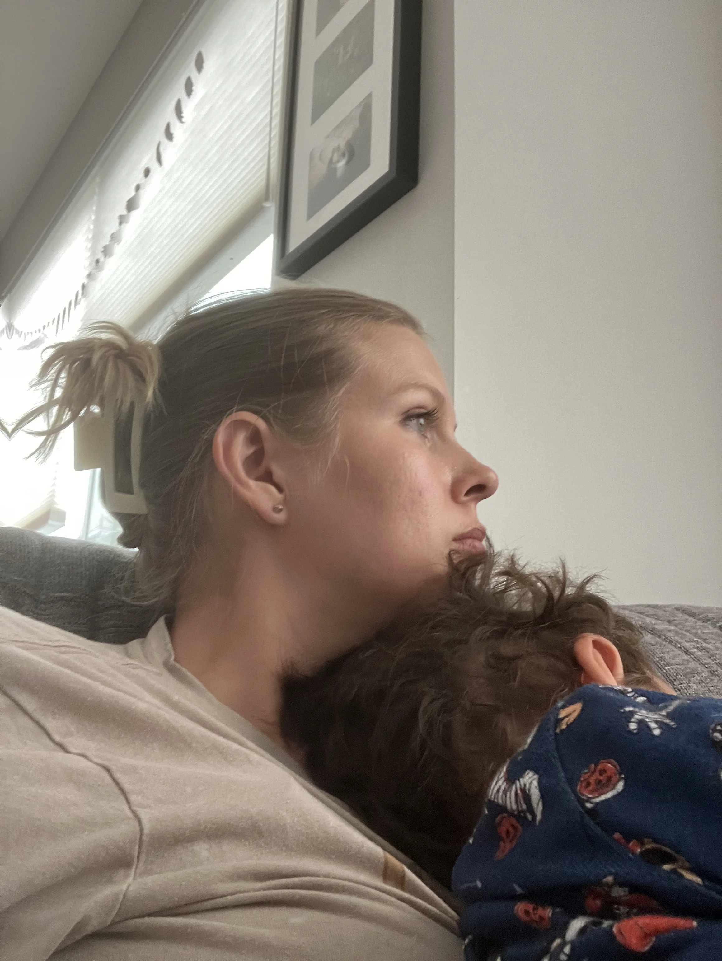 Just cuddle me mom