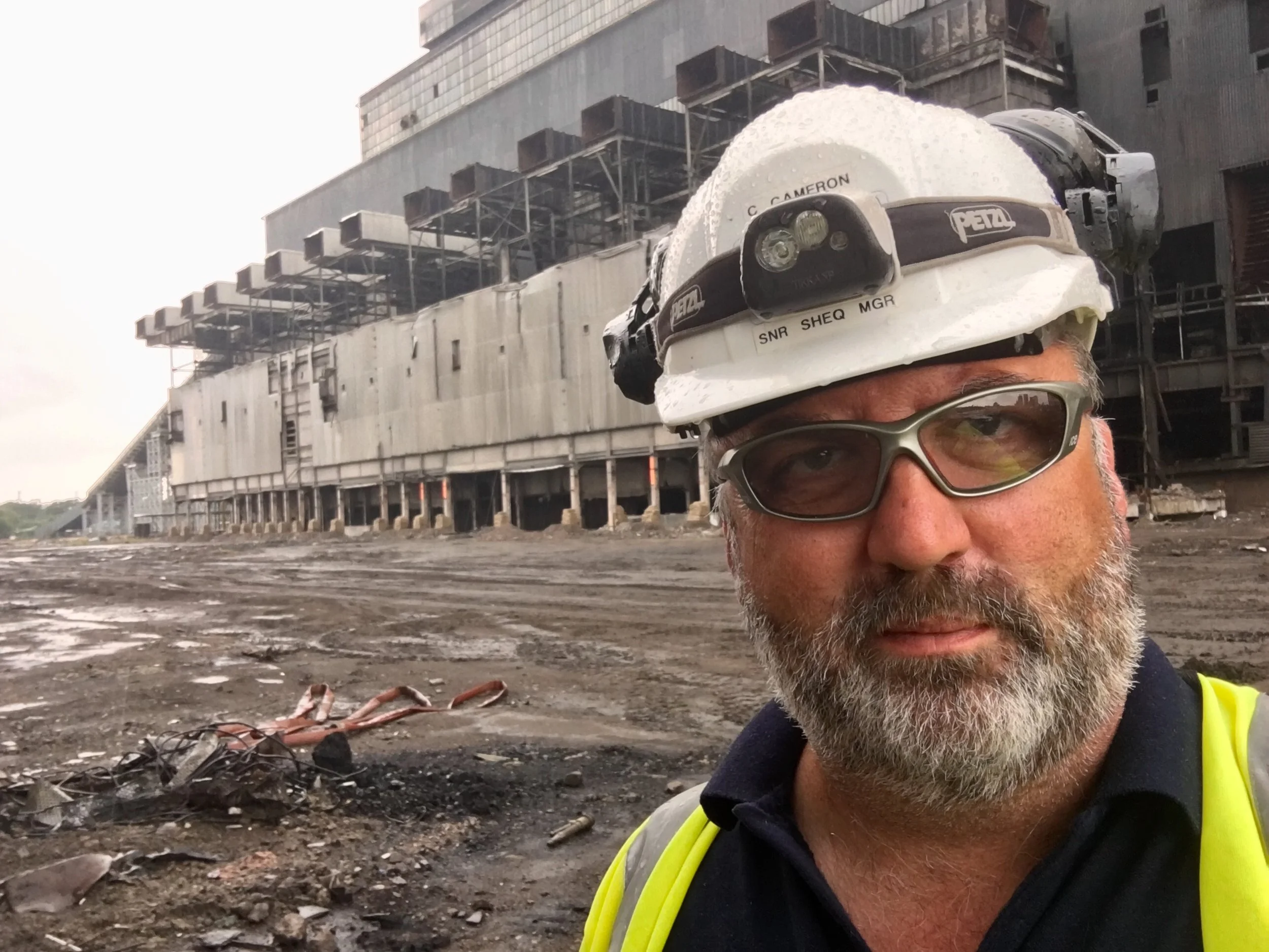 Calum at Power Station Blowdown