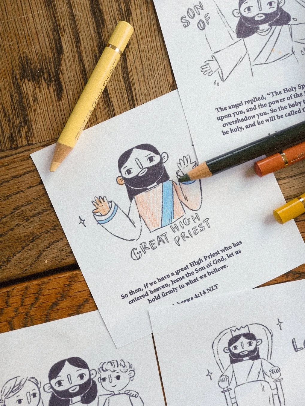 Names of Jesus FREE Printable Activity