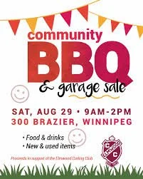 Community BBQ &amp; Garage Sale