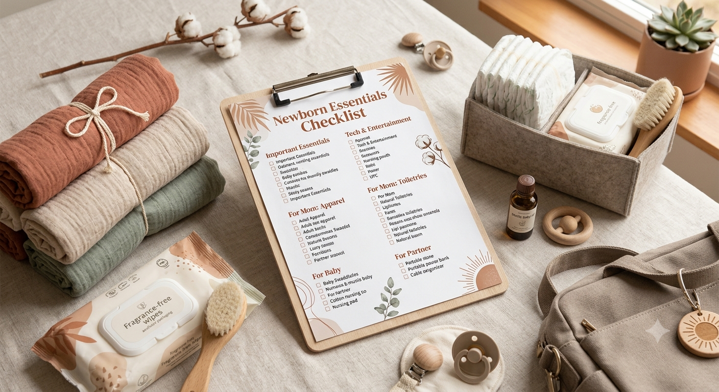 Newborn Essentials Checklist
