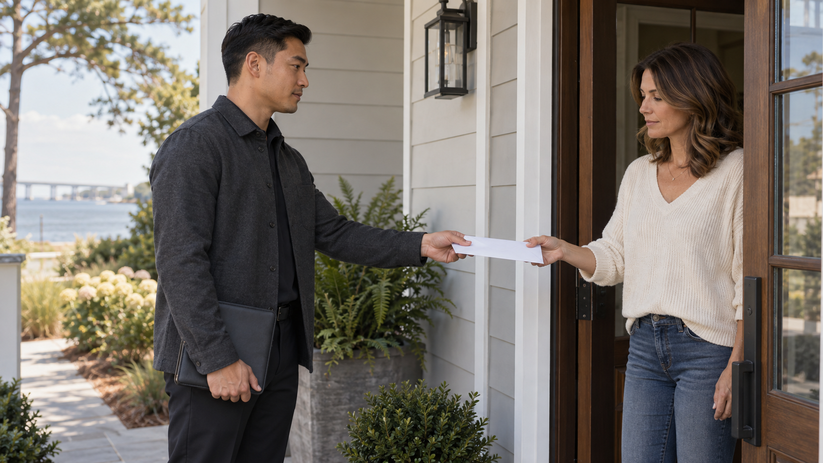 Can Someone Else Accept Served Papers in Virginia Beach?