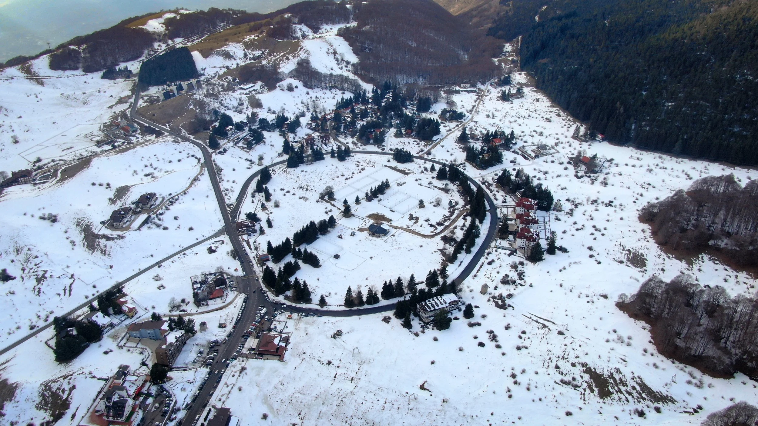 Anello di Montelivata vista aerea