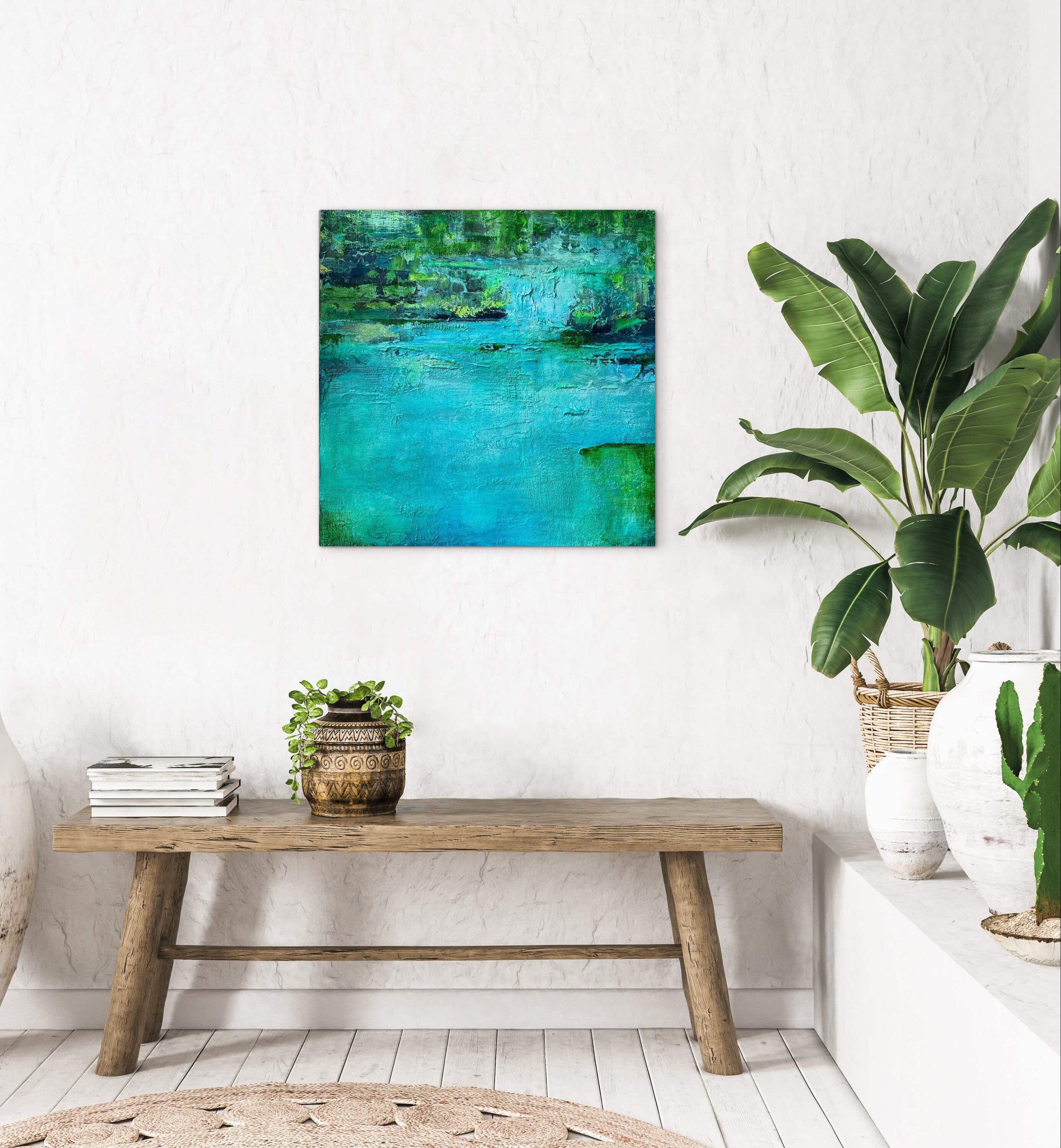 [SOLD]  Water and Moss