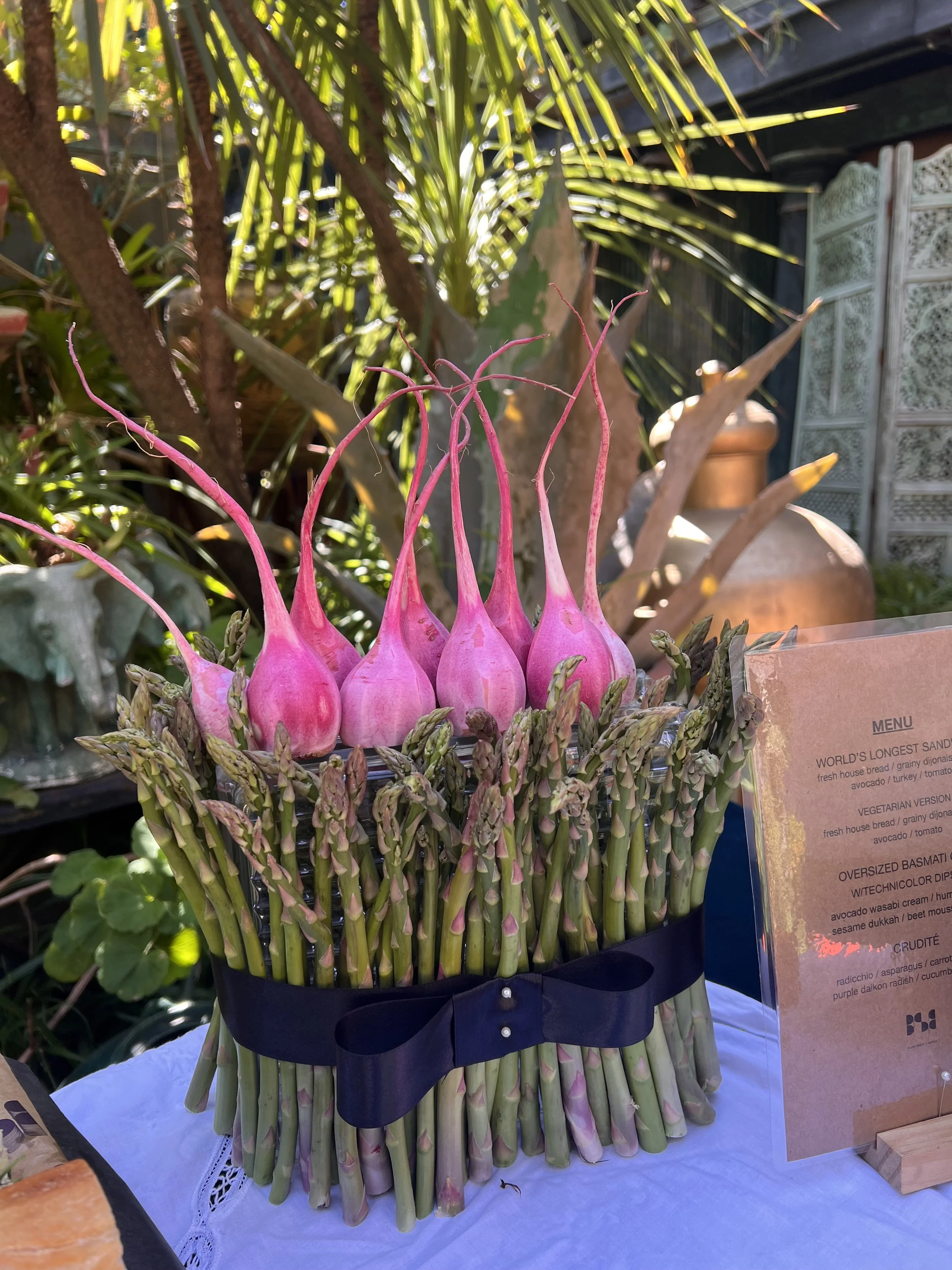 Asparagus Sculpture