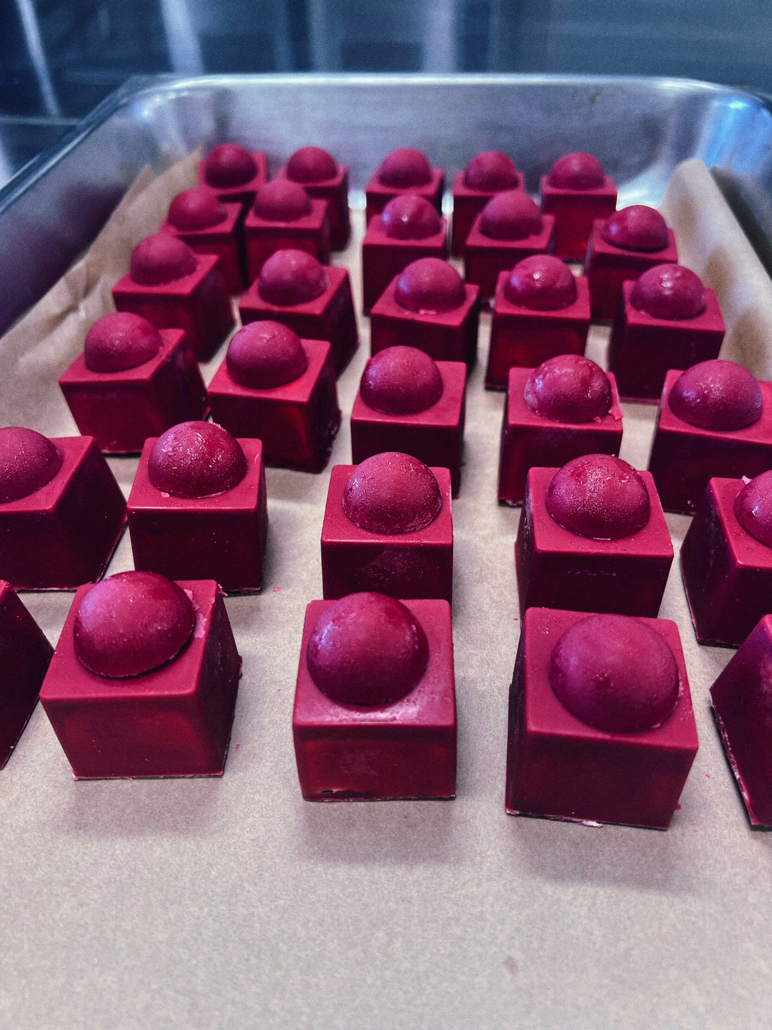 Puma- Raspberry Chocolate Petit Fours