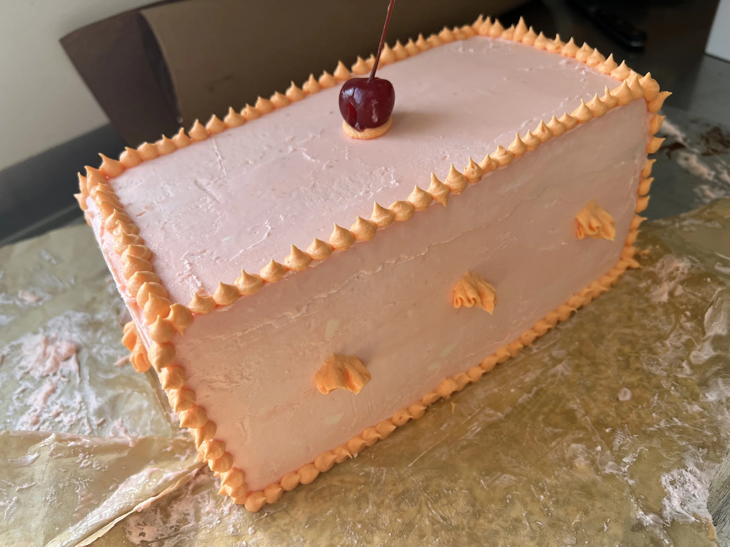 Skin 1004 - neon checkerboard cake 