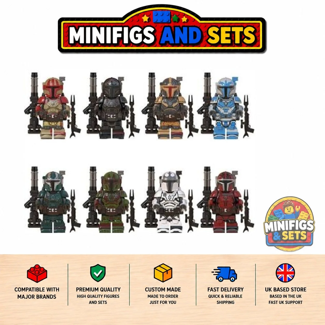 Star Wars Set of 8 minifigures - Style 8