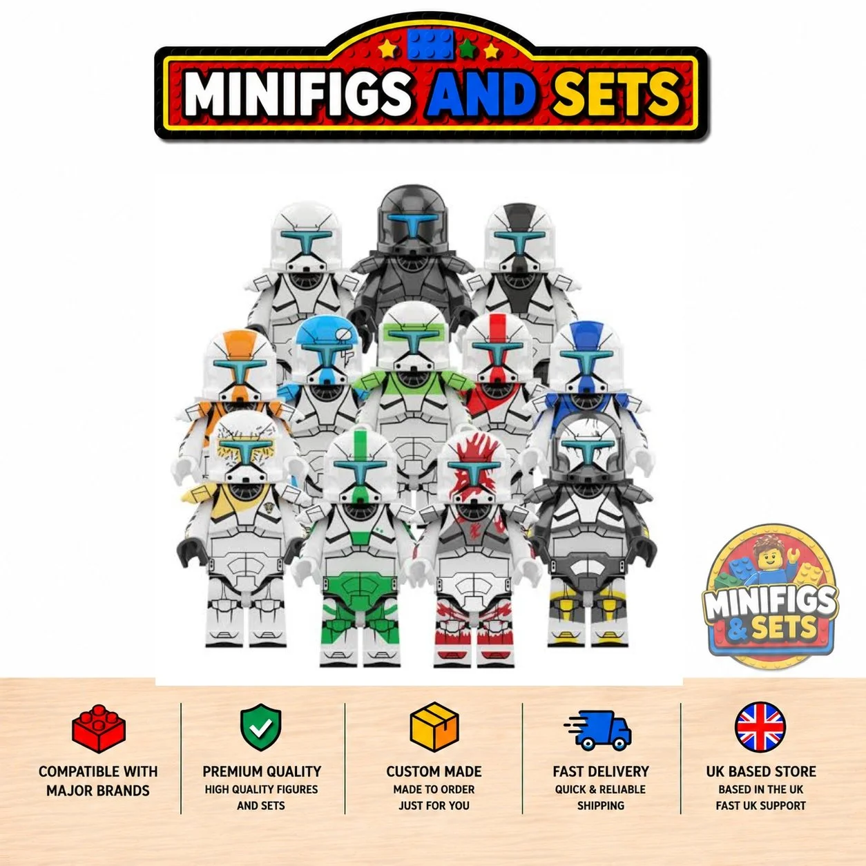 Star Wars Set of 8 minifigures - Style 12
