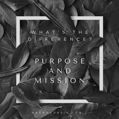 What is Purpose vs. Mission and why does it matter?