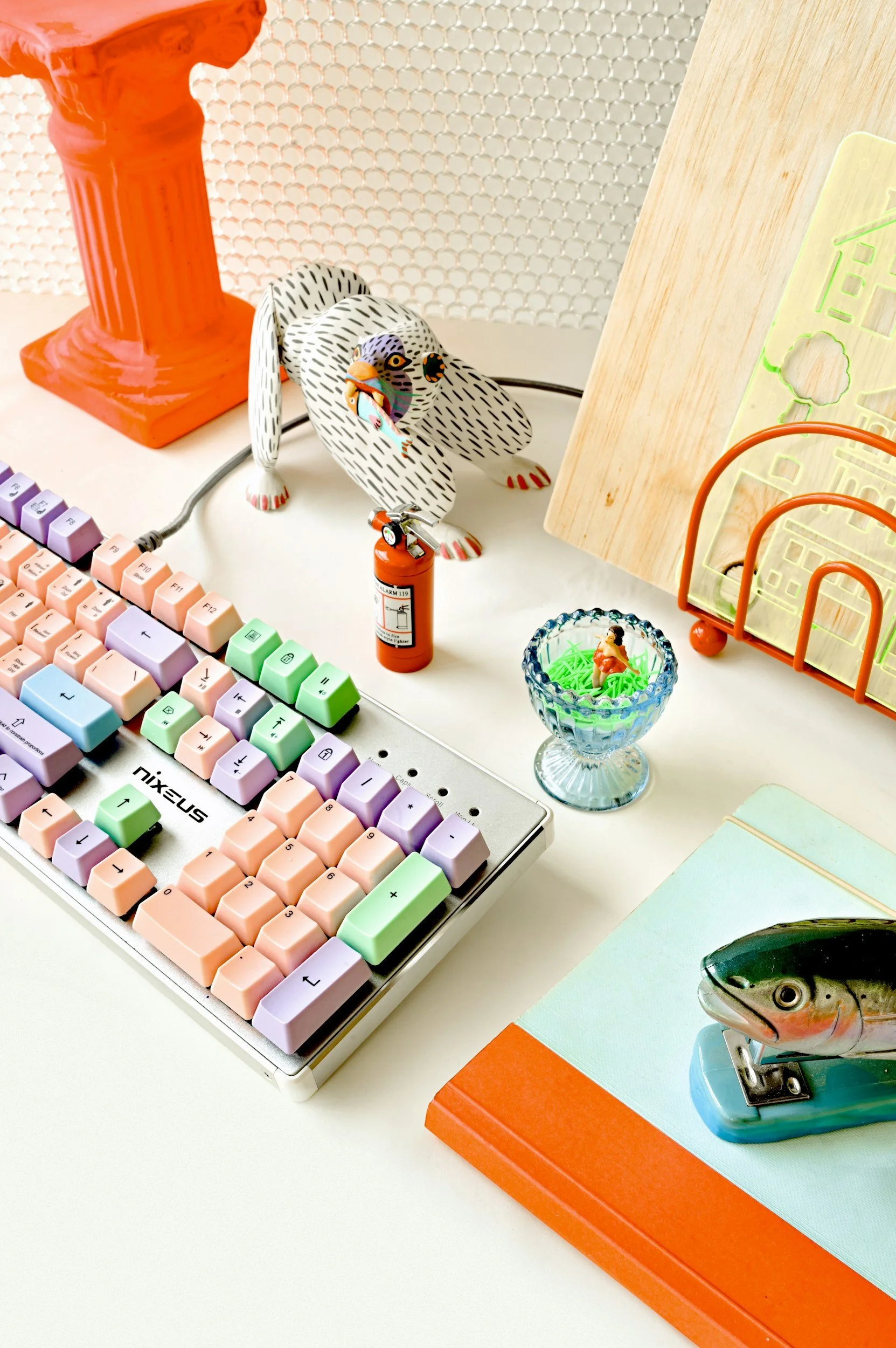 Creative workspace for content strategy, messaging,and digital marketing projects.