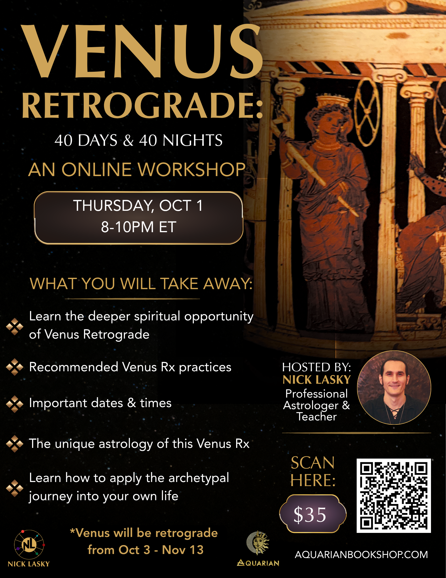 Venus Retrograde: 40 Days &amp; 40 Nights