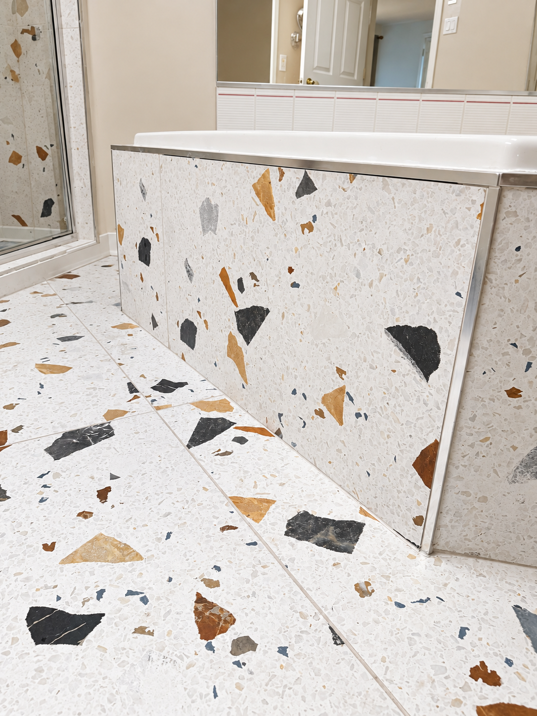 Terrazzo Floor Ensuite