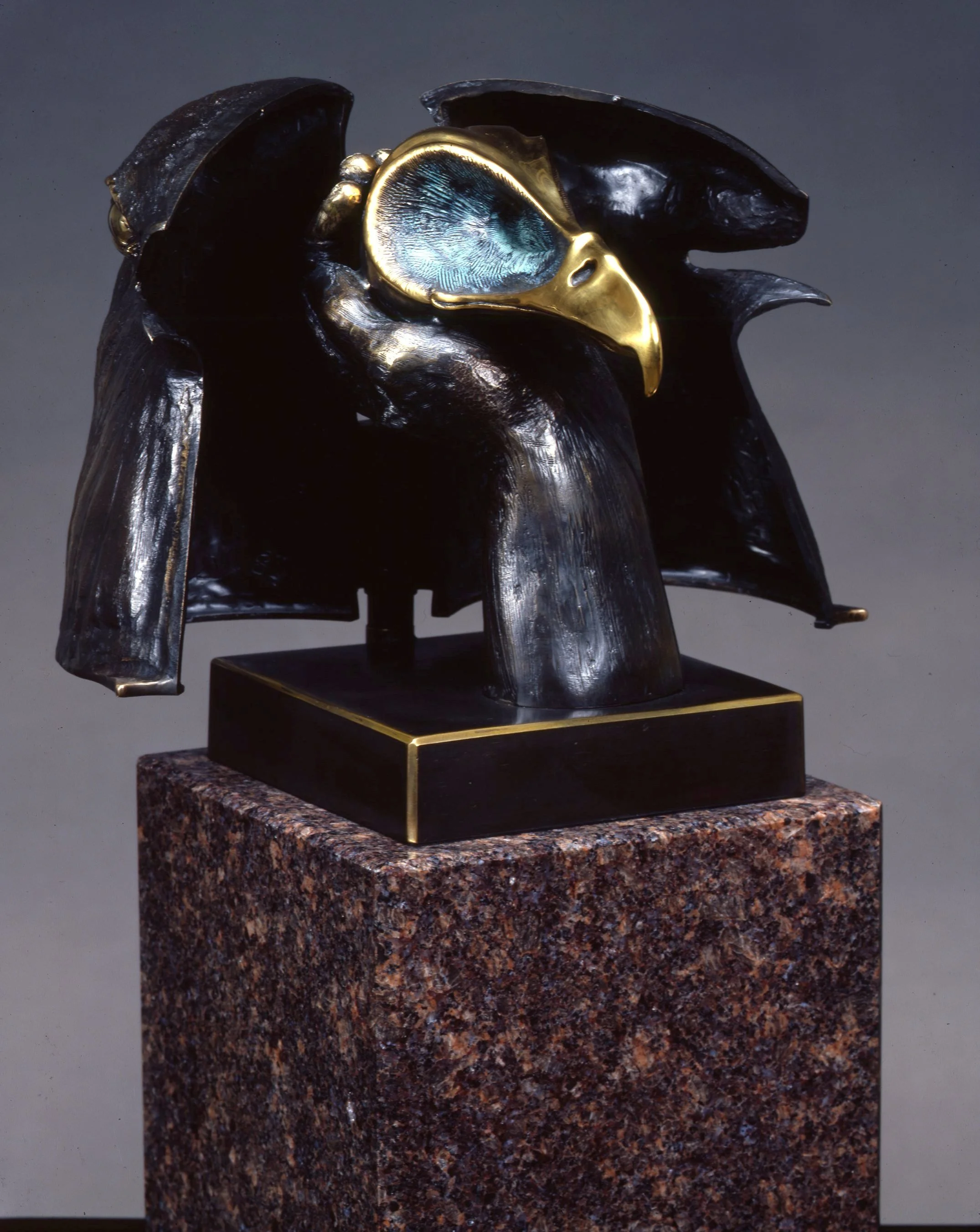 Dependence transformation bronze 24k gold 16 h unique 1982.jpg