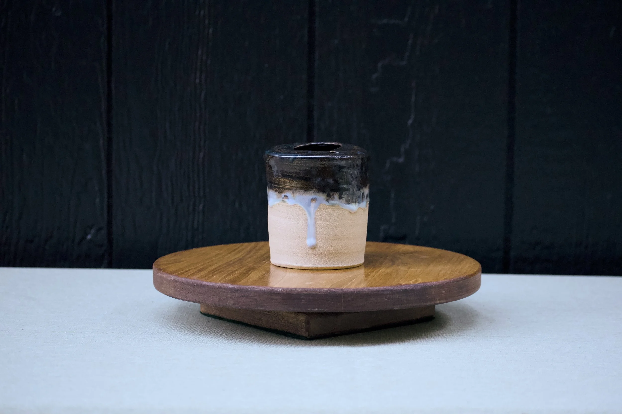 Slate Gray and Flux Travel Cup