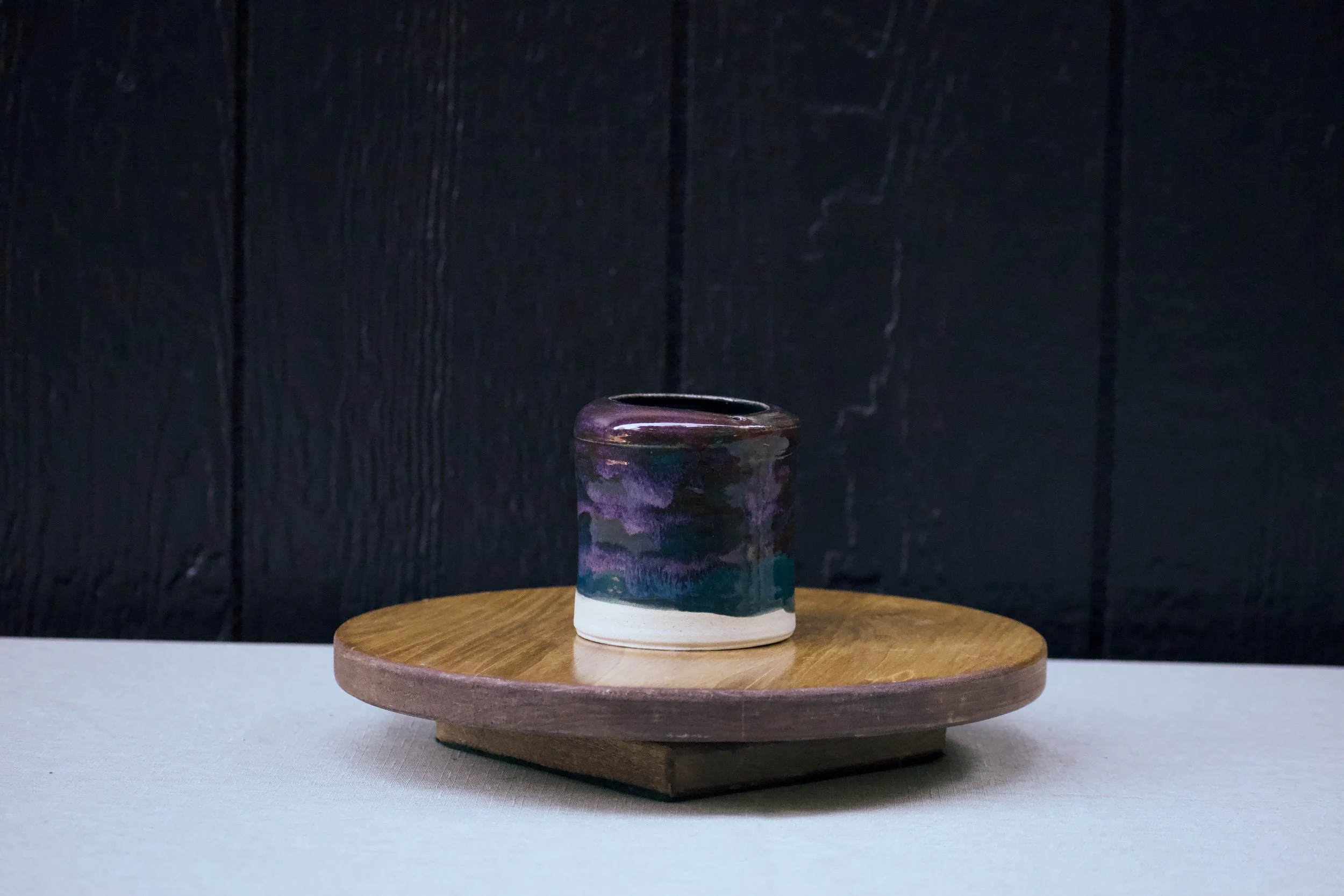 Peacock and Smoky Merlot Travel Cup