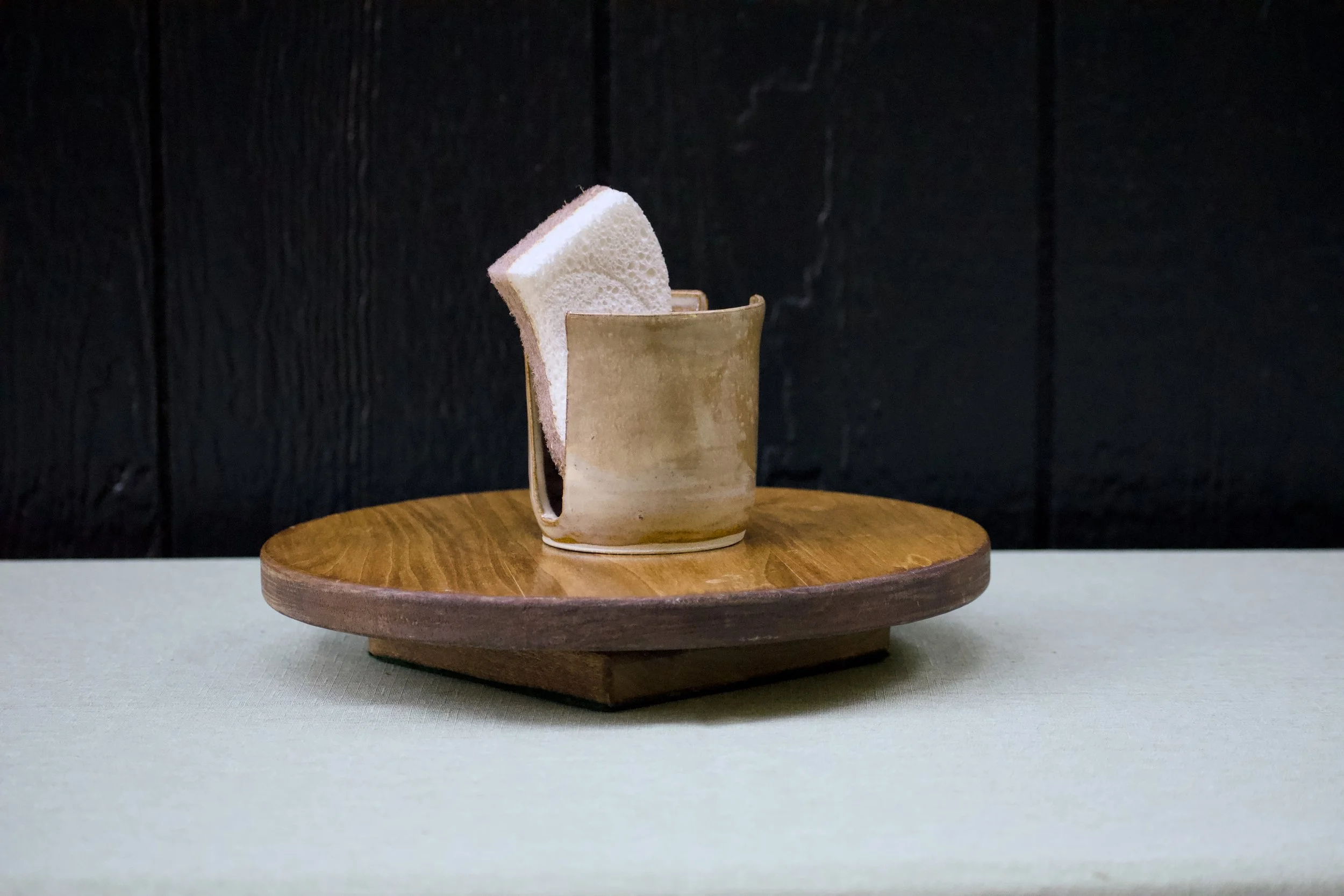 Birch Sponge Holder