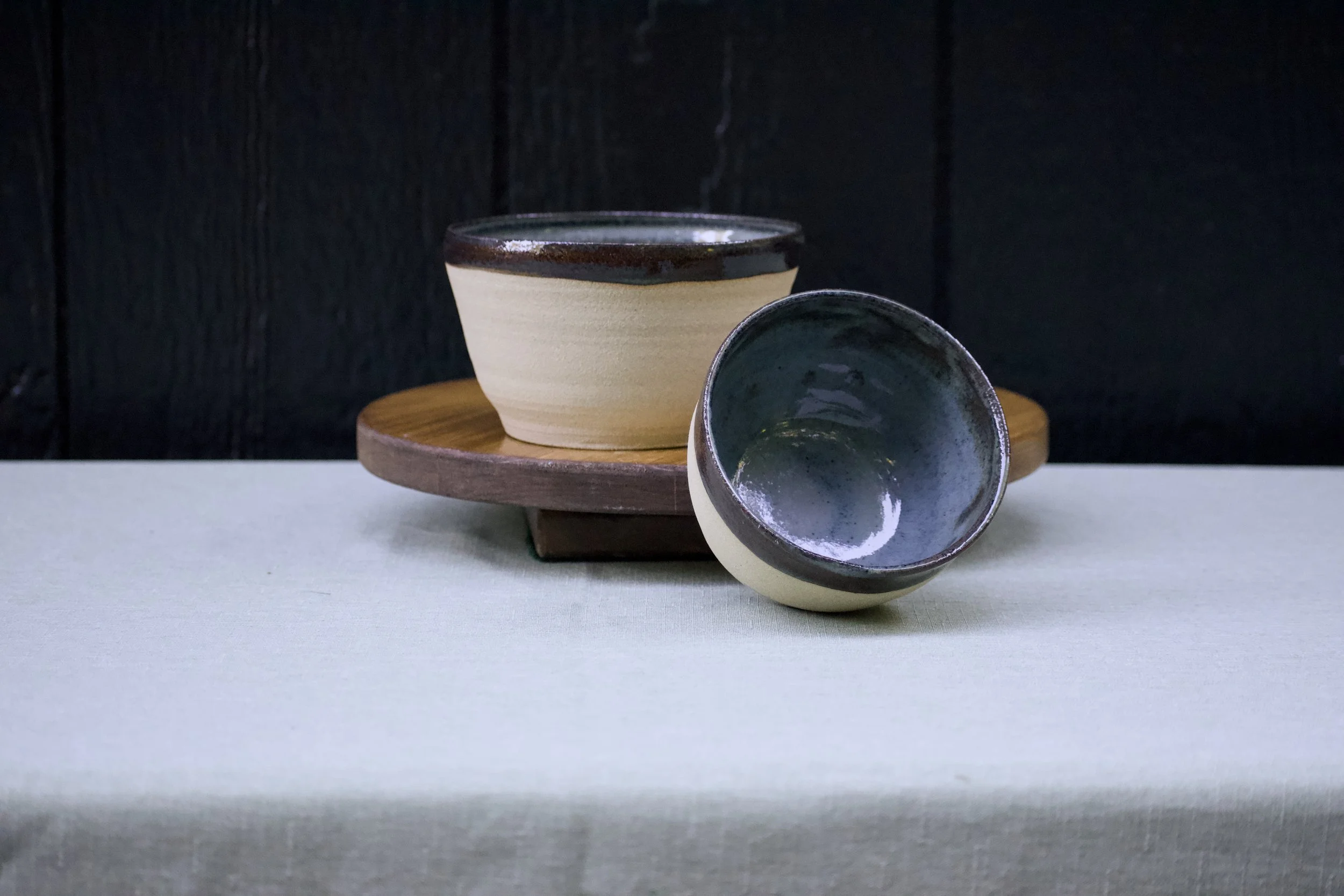 Stoned Denim Bowls