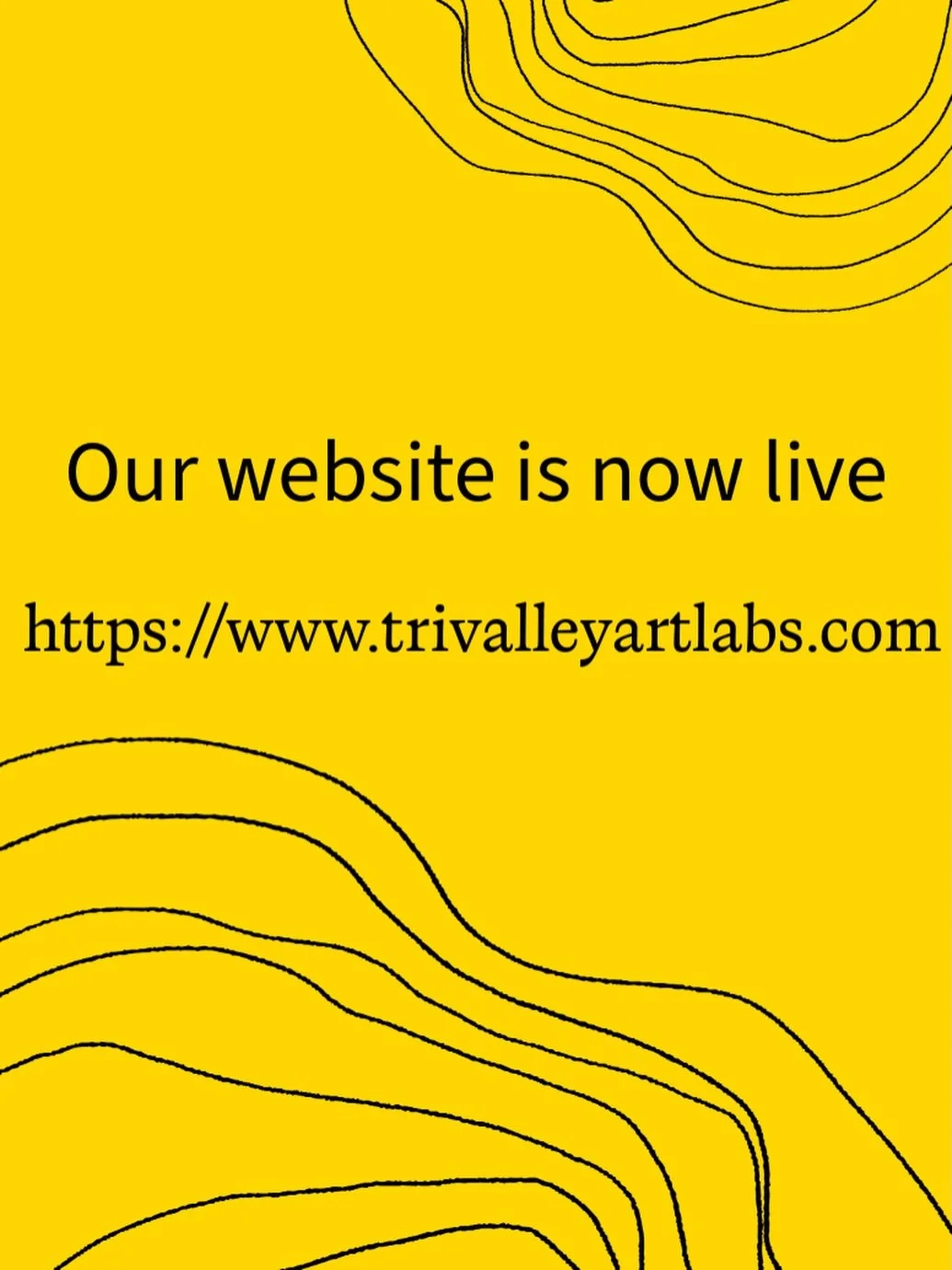 ✨ Exciting news &mdash; our website is officially live!

https://www.trivalleyartlabs.com

We&rsquo;ve been working hard behind the scenes to create a space where you can explore what we offer, learn more about our story, and stay connected with ever