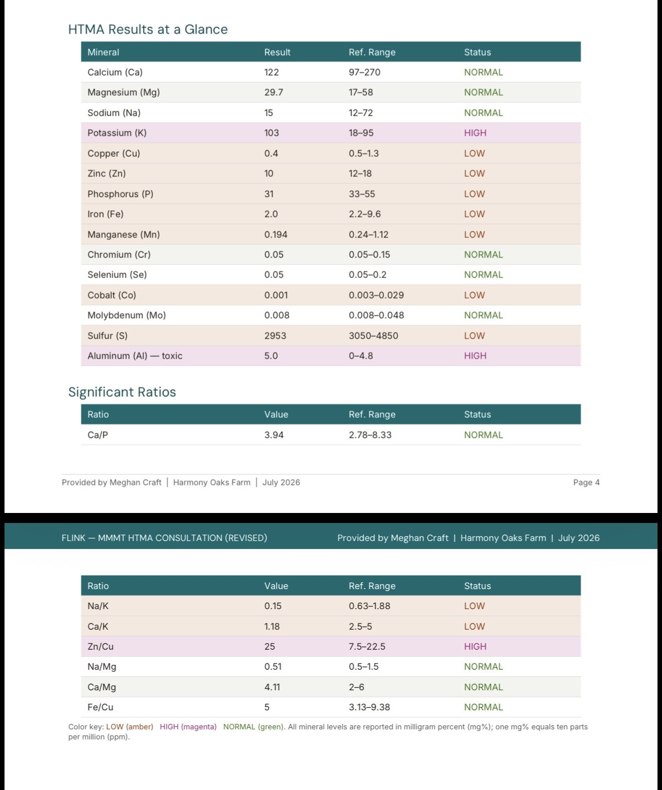 Bring your own test - Consult and Equine Nutrition Plan