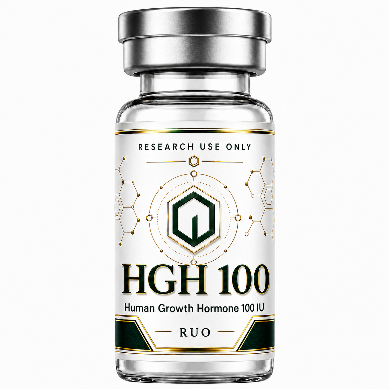 HGH 100 | Human Growth Hormone 100 IU | Research Use Only
