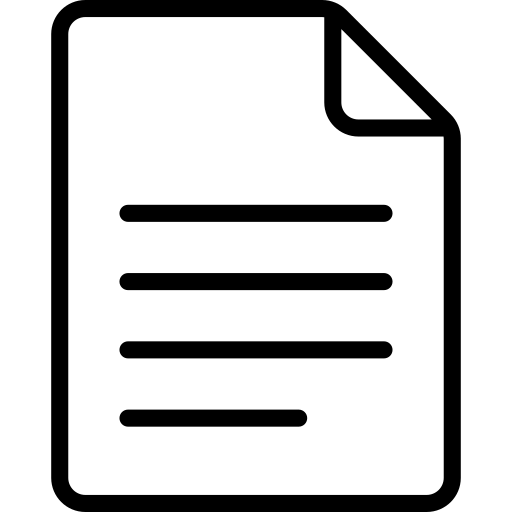 Black and White image of a document
